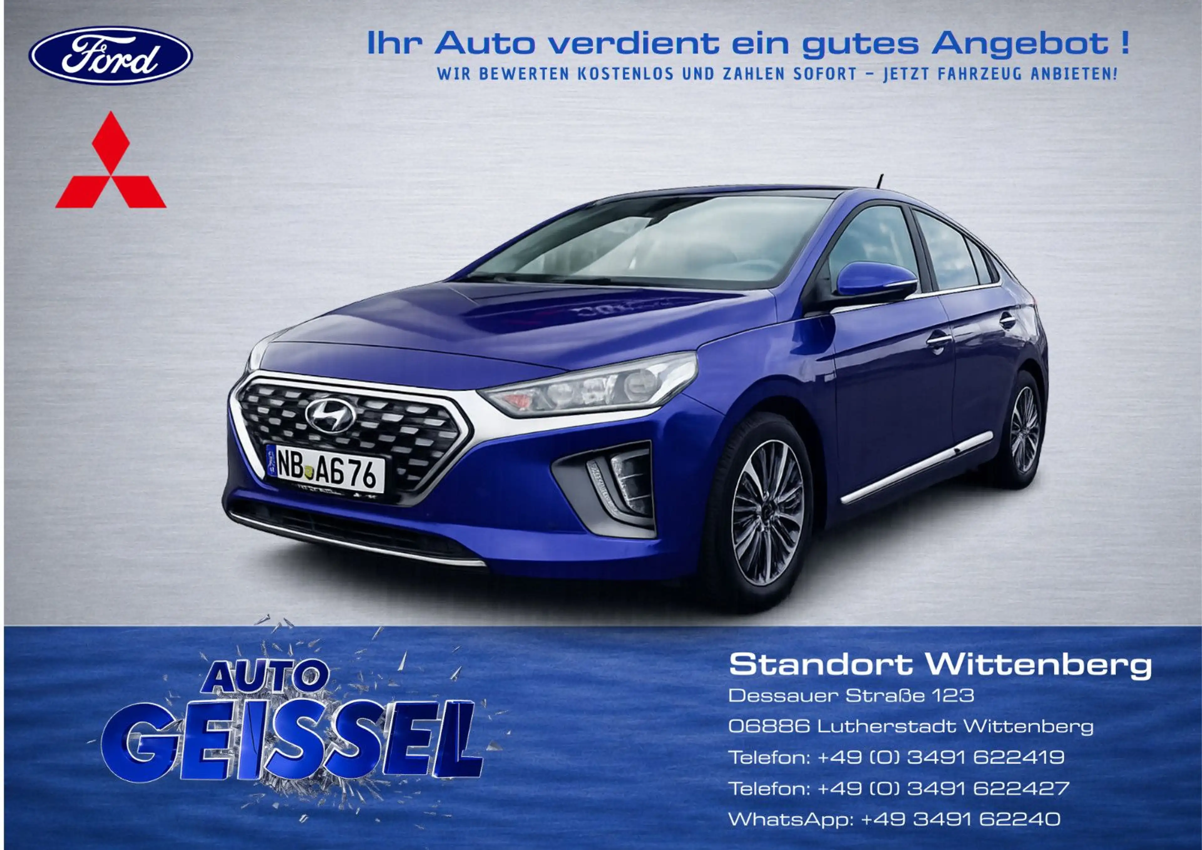 Hyundai IONIQ Ioniq Prime Plug-In Hybrid