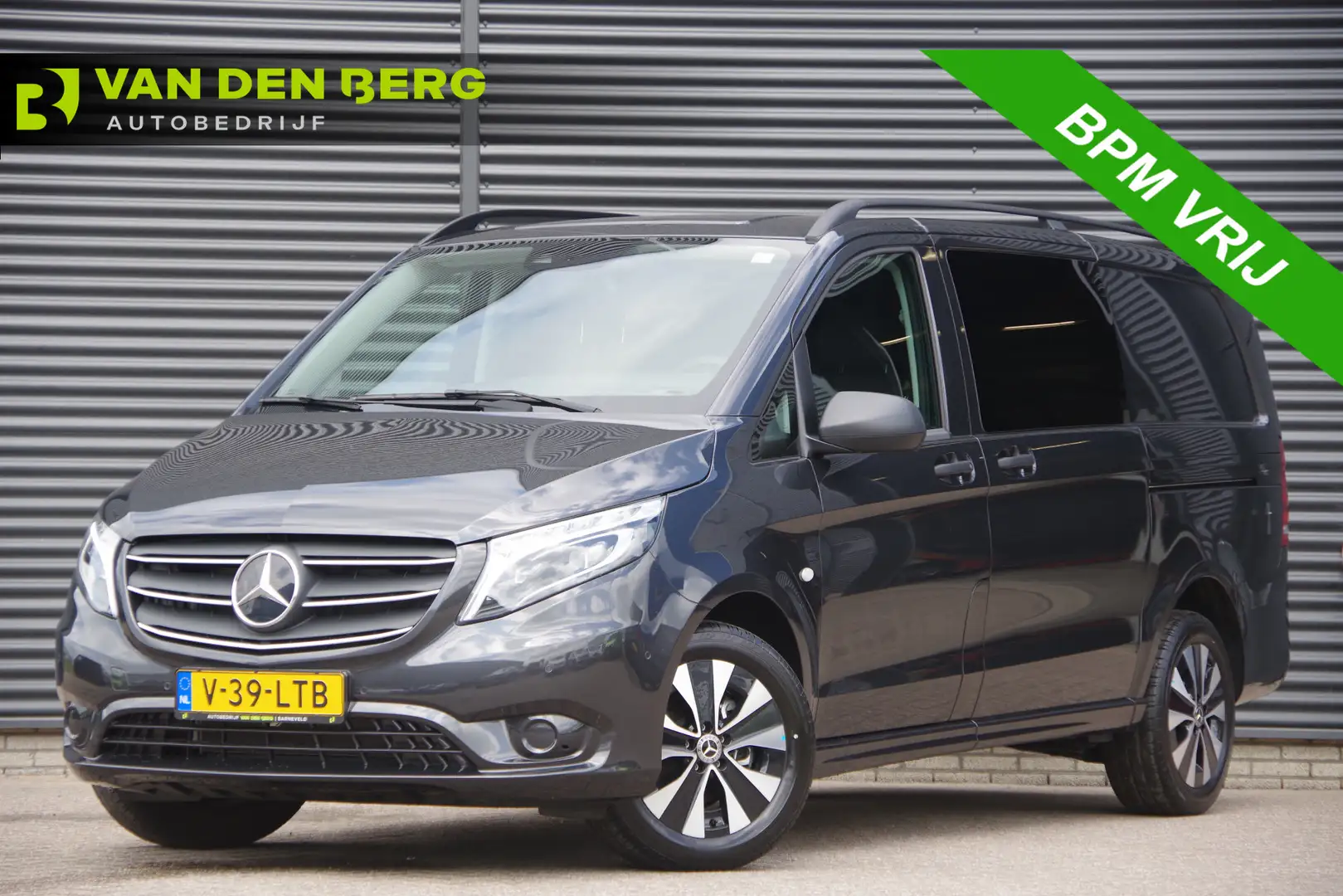 Mercedes-Benz Vito 116 CDI L2 AUT. LED, 2X SCHUIFDEUR, LEDER, CAMERA, Grijs - 1