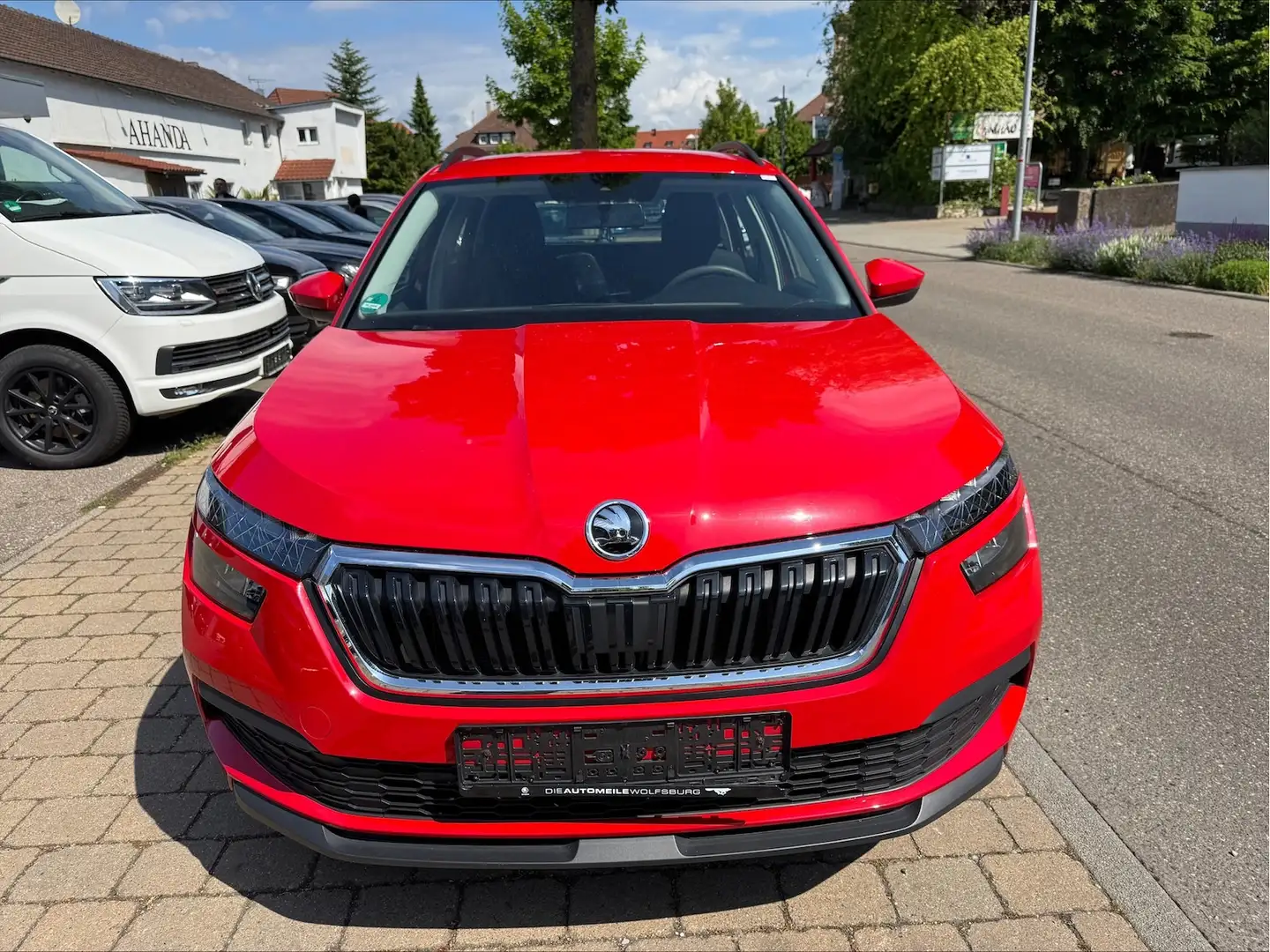 Skoda Kamiq Active Czerwony - 2