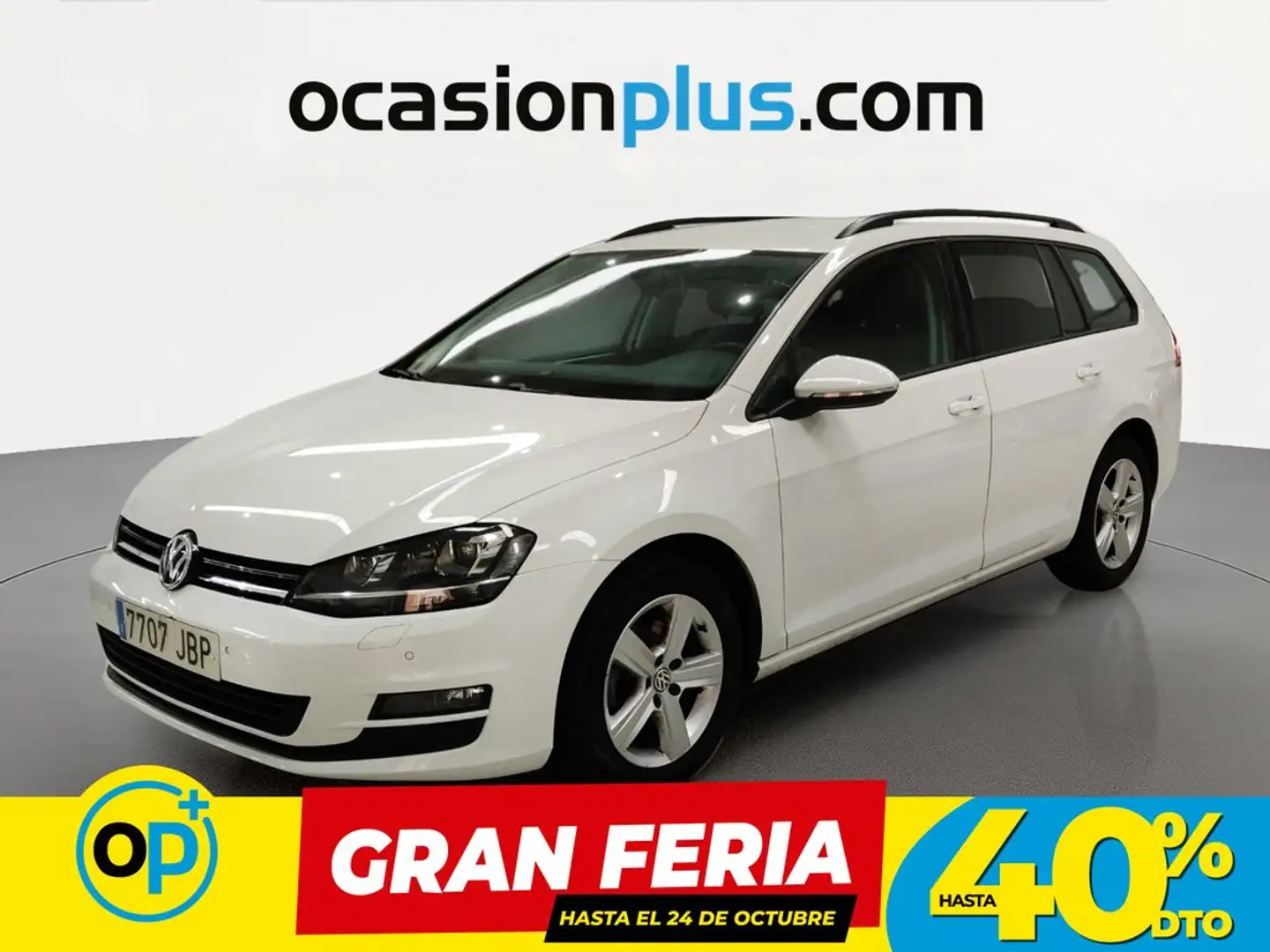 Volkswagen Golf Variant 1.6TDI CR BMT Advance DSG 105 Blanco - 1