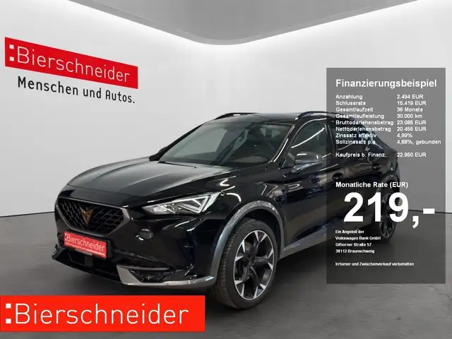 CUPRA Formentor 2.0 TDI LED NAVI 19 KAMERA PARKLENK AHK EH ACC SHZ