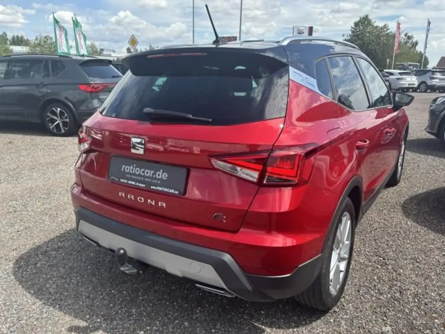 SEAT Arona ARONA FR 1.5 TSI DSG AHZV SITZHEI. DAB+ TEMPOMAT Rood - 2