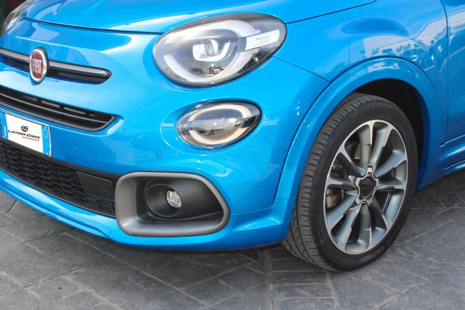 Fiat 500X 1.3 T4 Sport 150cv dct Con TELECAMERA & NAVIGATORE Bleu - 2