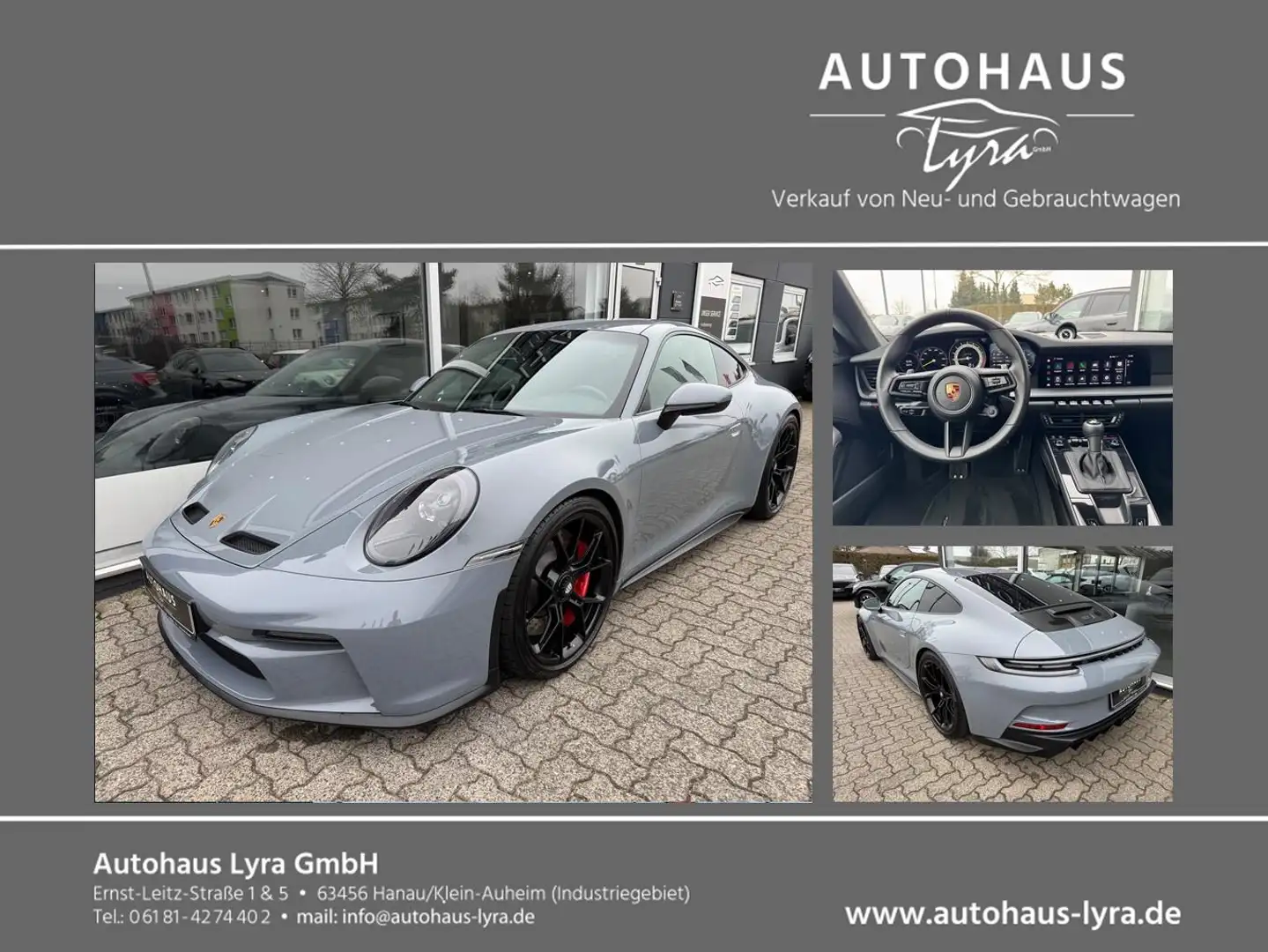 Porsche 992 GT3 Touring*LED*KAMERA*LIFT*BOSE*SPORT-CHRON Grijs - 1