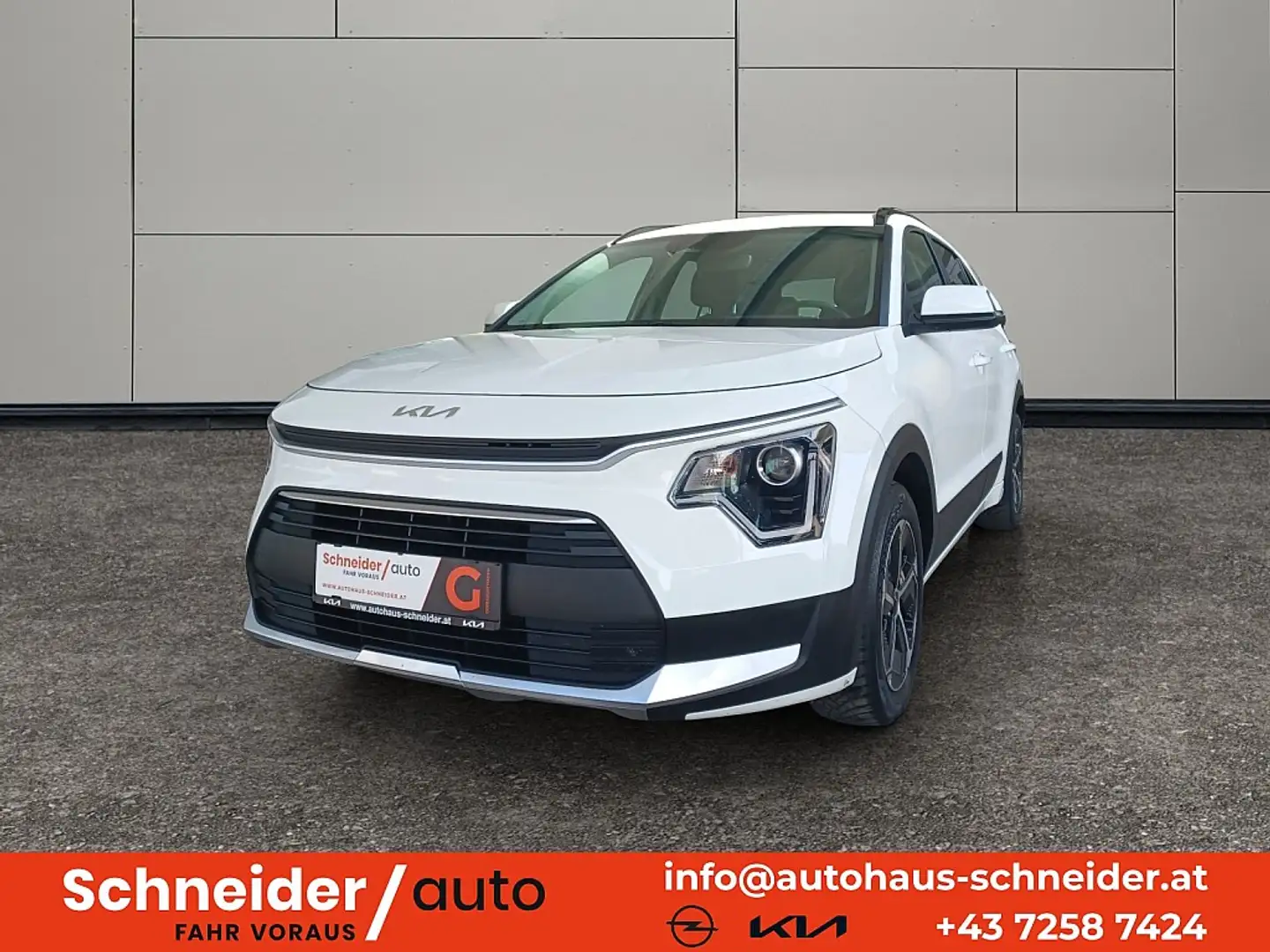 Kia Niro 1,6 GDI HEV Silber DCT Aut. Weiß - 1