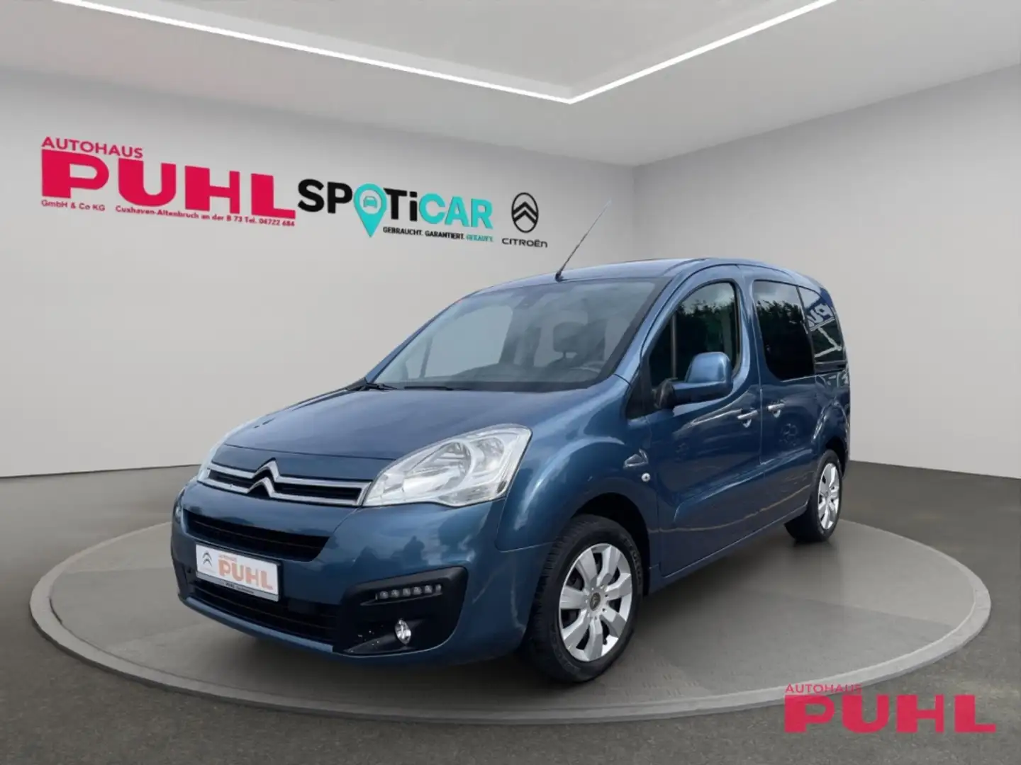 Citroen Berlingo Kombi Selection 1.6 BlueHDi 100 FAP Bleu - 2