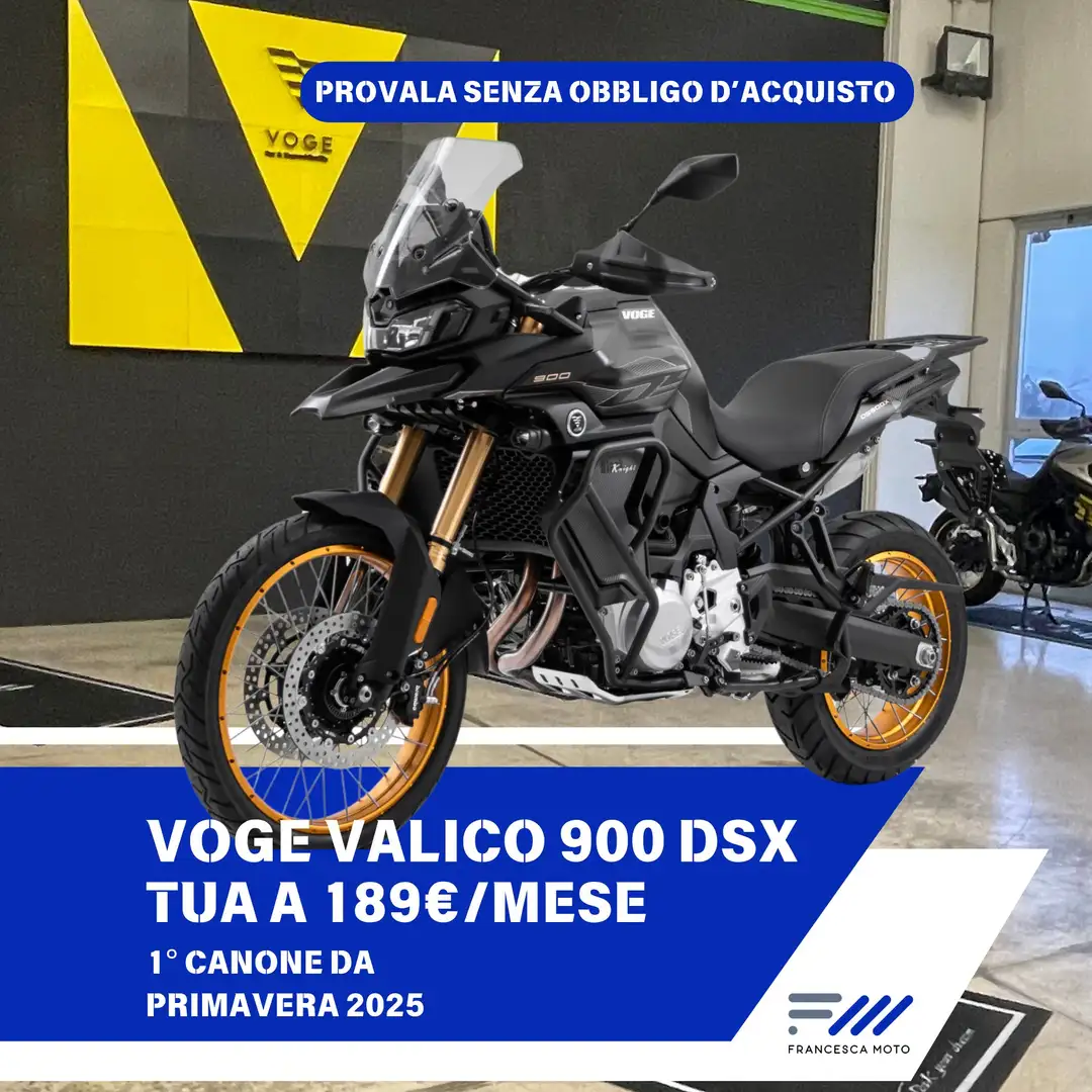 Voge Valico DSX 900. CAMPAGNA PROVA RISCATTA O RENDI. Schwarz - 2