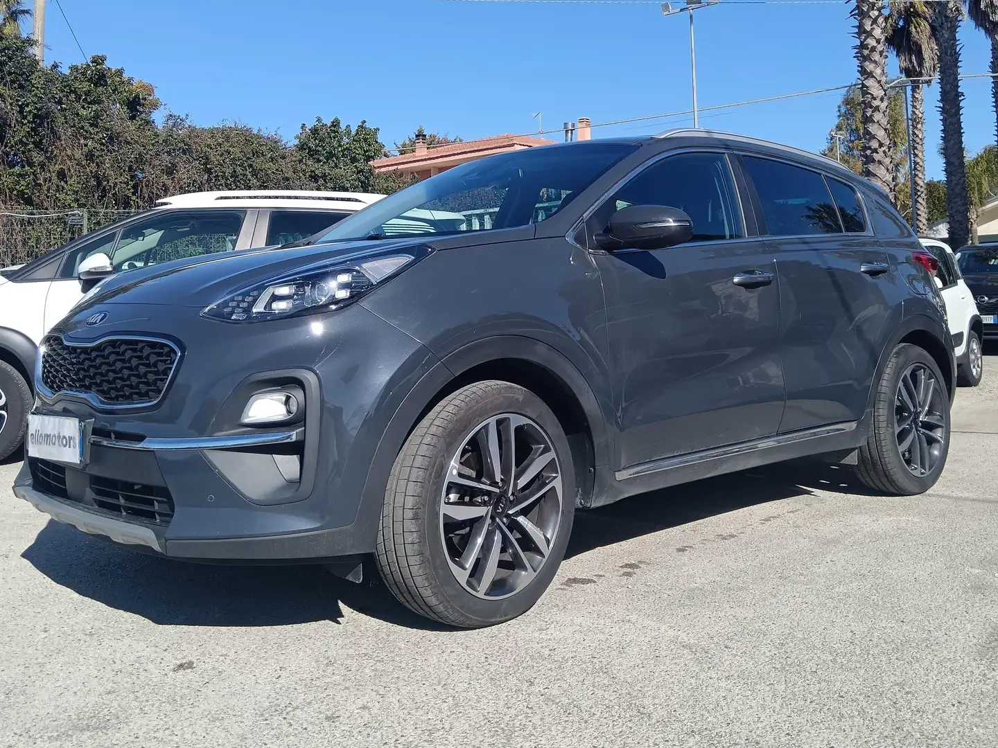 Kia Sportage Sportage IV 2021 1.6 crdi mhev GT Line 30th136cv Grigio - 2