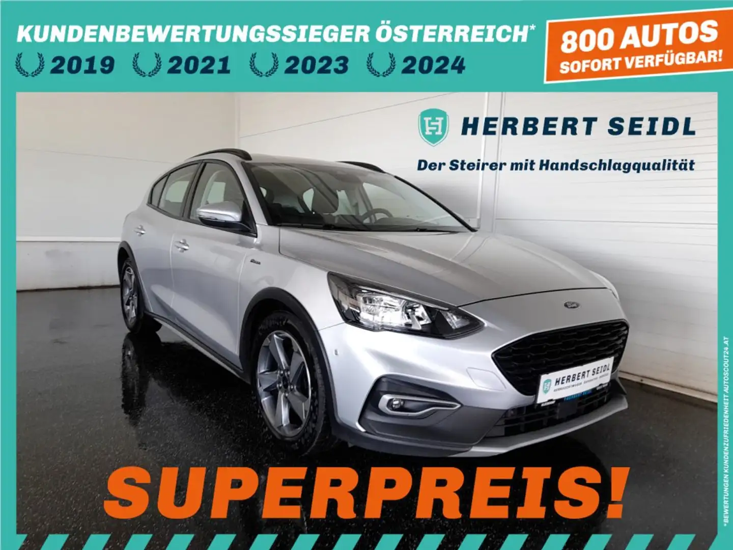 Ford Focus ACTIVE X 1,5 EcoBlue Grau - 1