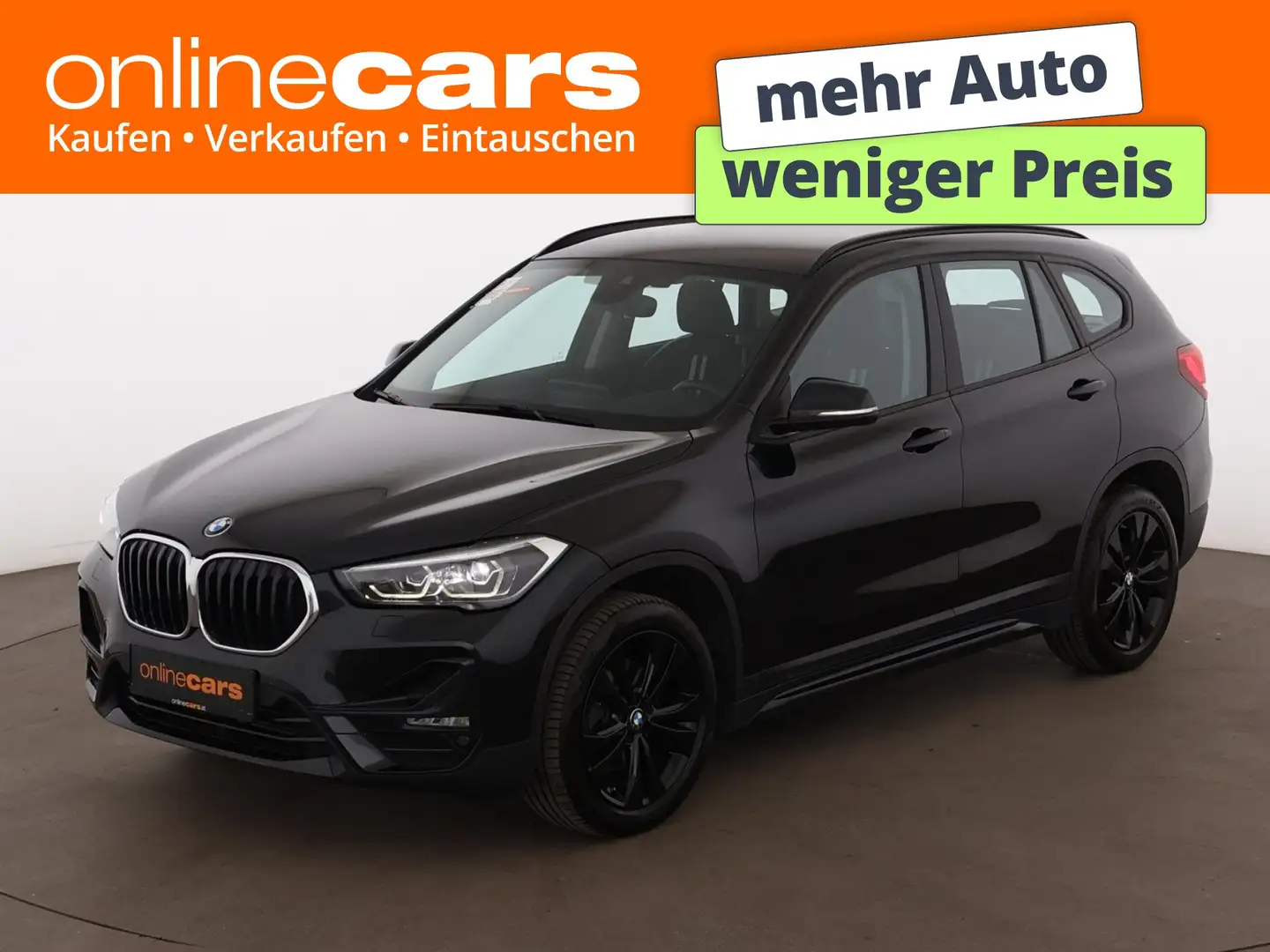 BMW X1 xDrive 18d Sport Line LED HEAD-UP LEDER NAVI Schwarz - 1