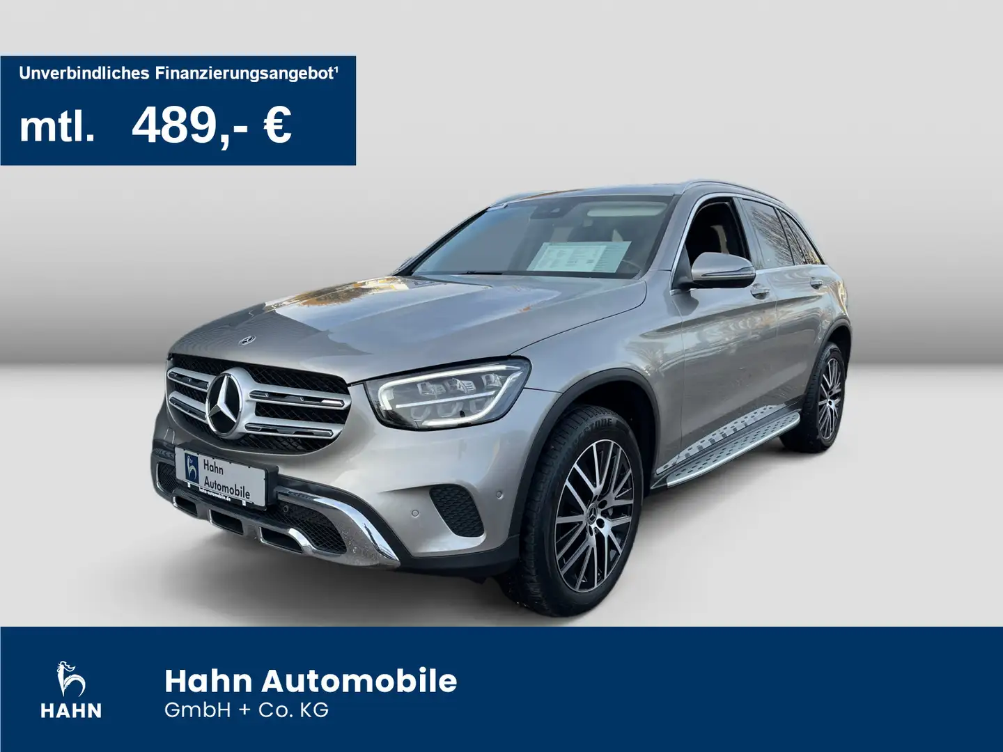 Mercedes-Benz GLC 300 4M Cam LED Navi Parkl. Sound PDC Climatr Argent - 1