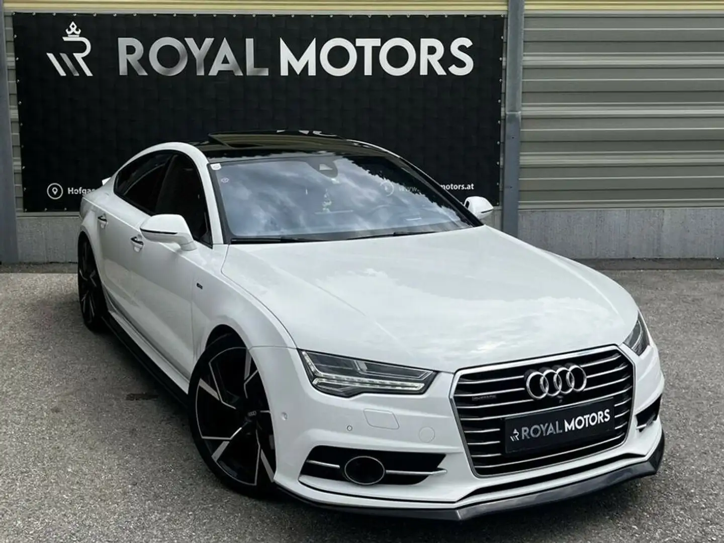 Audi A7 3.0 TDI quattro/S-LINE Blanc - 1