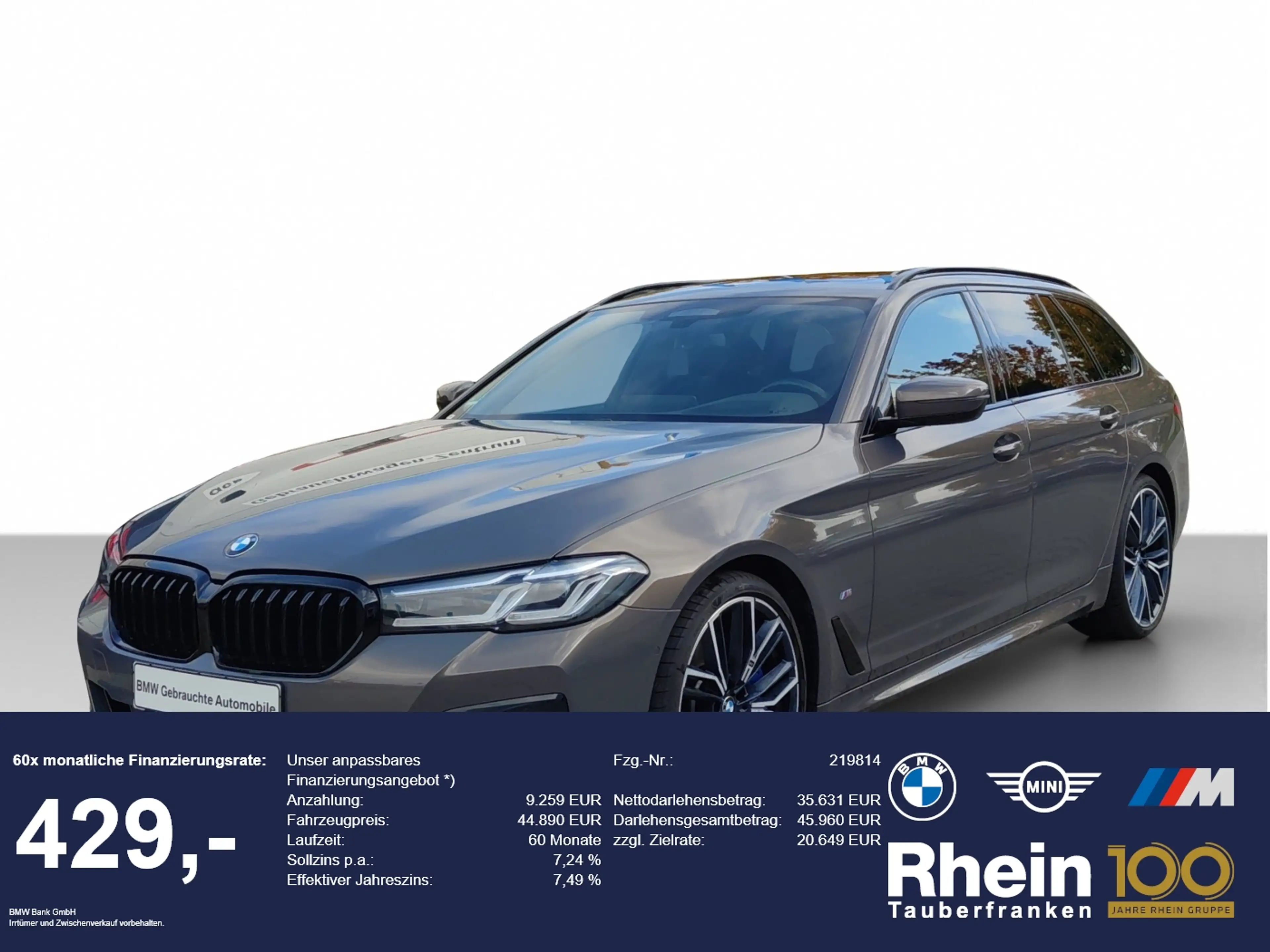 BMW 530 d SAG M Sport LED+/ACC/HUD/hk/PANO/4xAC/CAM