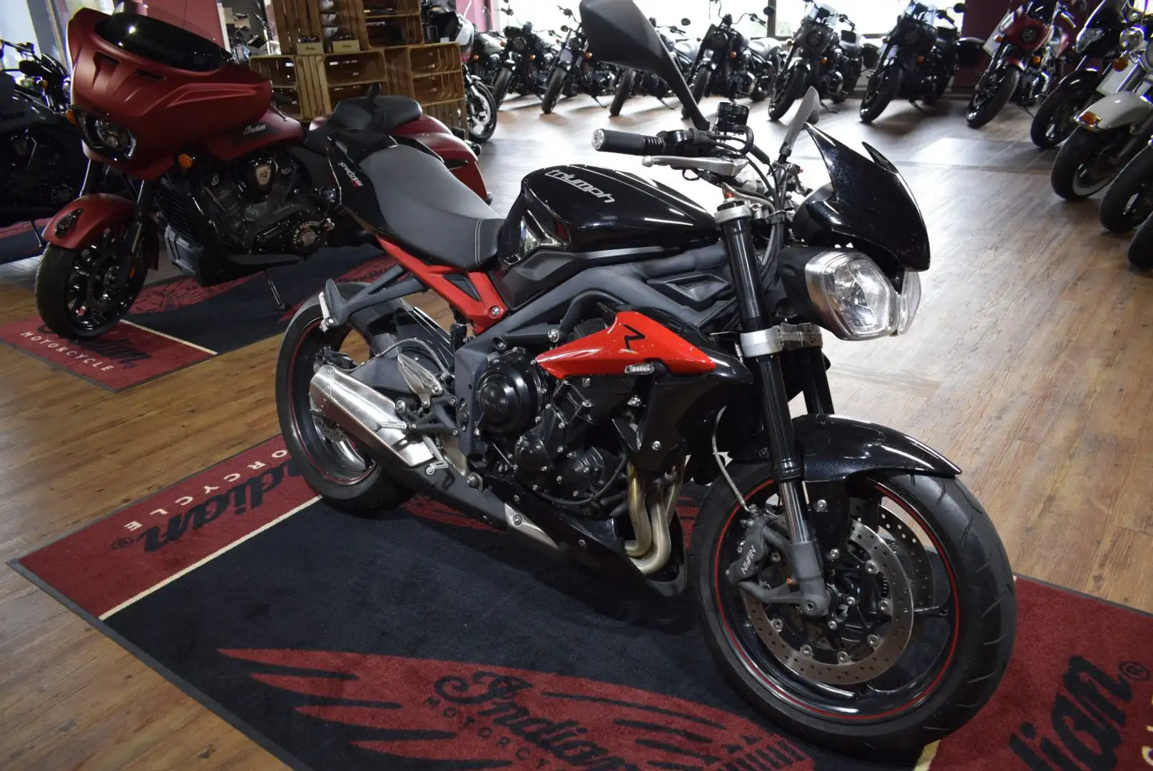 Triumph Street Triple R 1Hand/mini Heck LED Schwarz - 1