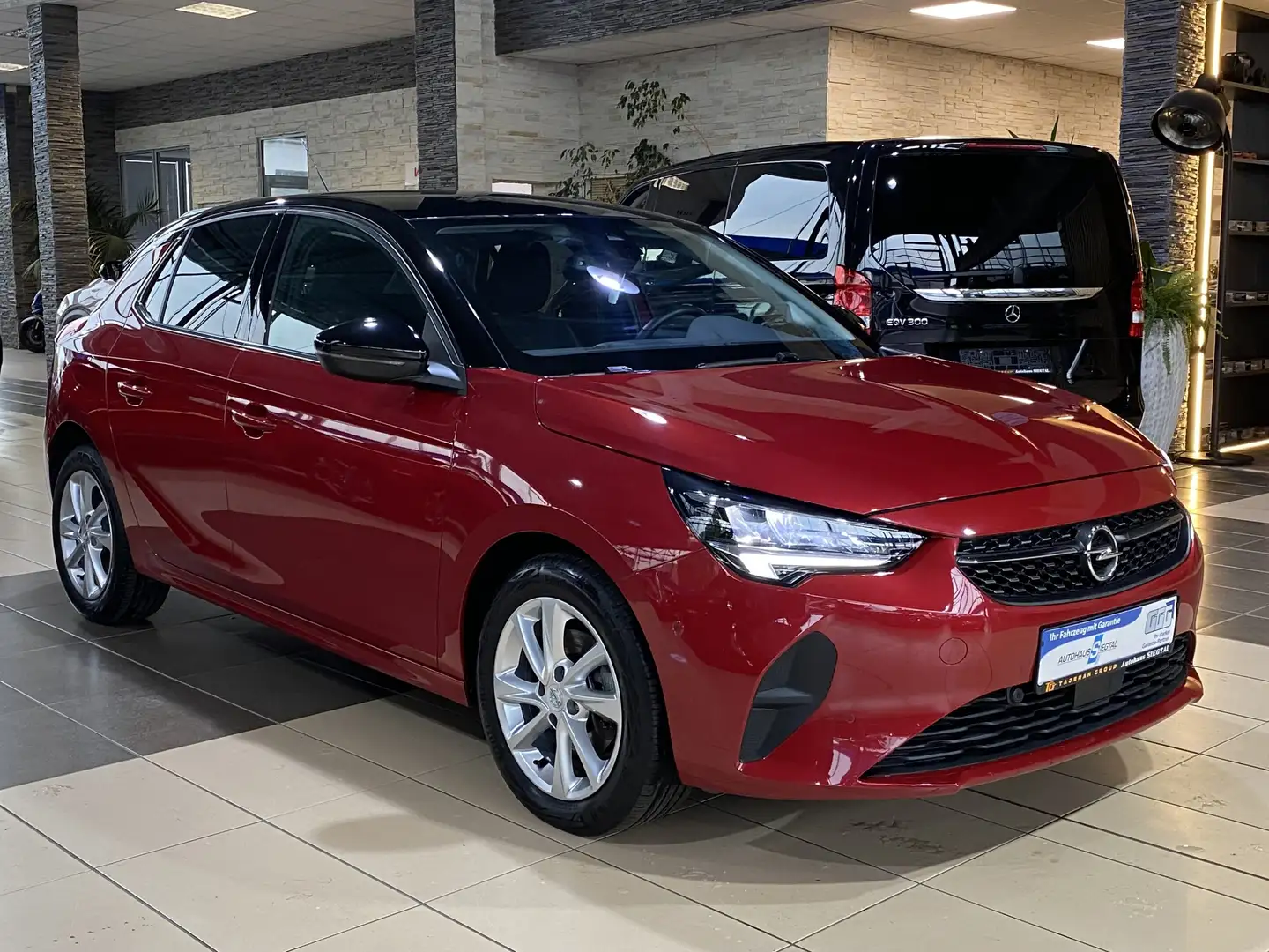 Opel Corsa Elegance LED R.Cam PDC SHZ BLIS Spurassist Rot - 1