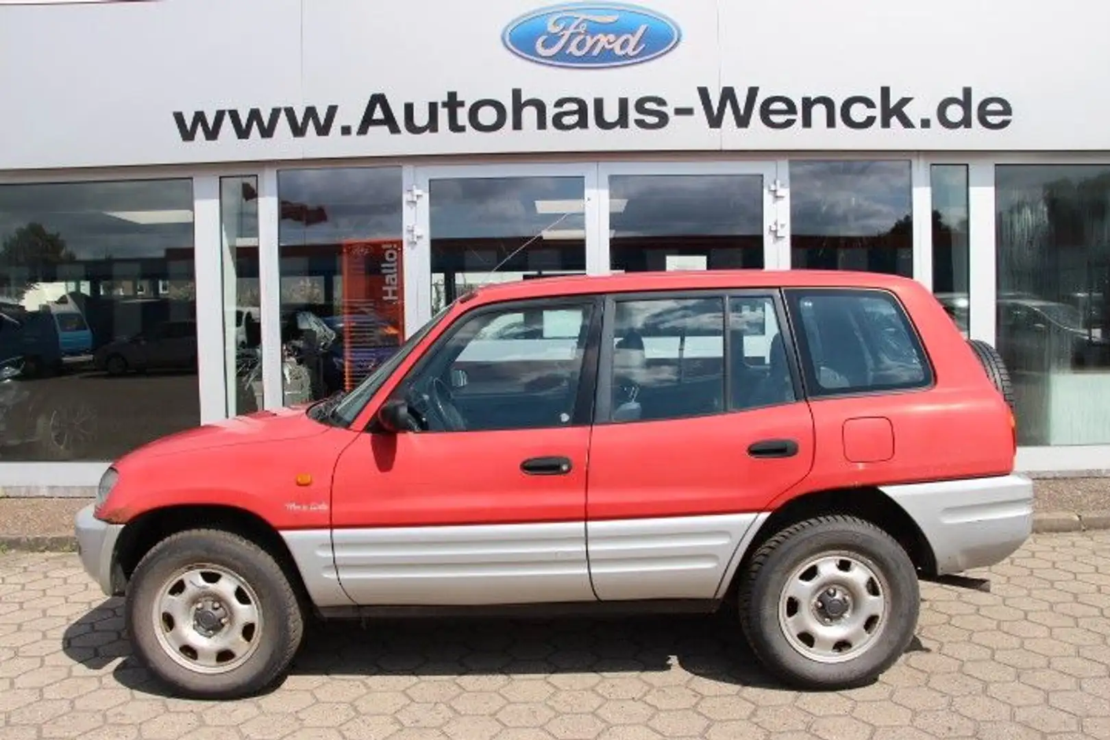 Toyota RAV 4 2,0l*3.HAND*ALLRAD*AHK*AIRBAG*EXPORT Rouge - 1