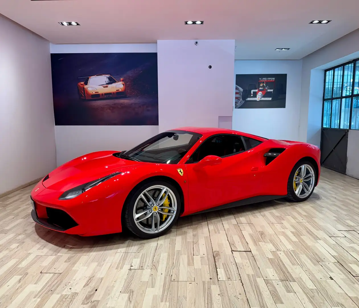 Ferrari 488 GTB - full carbon - 3400 km  - pari al nuovo Rouge - 1