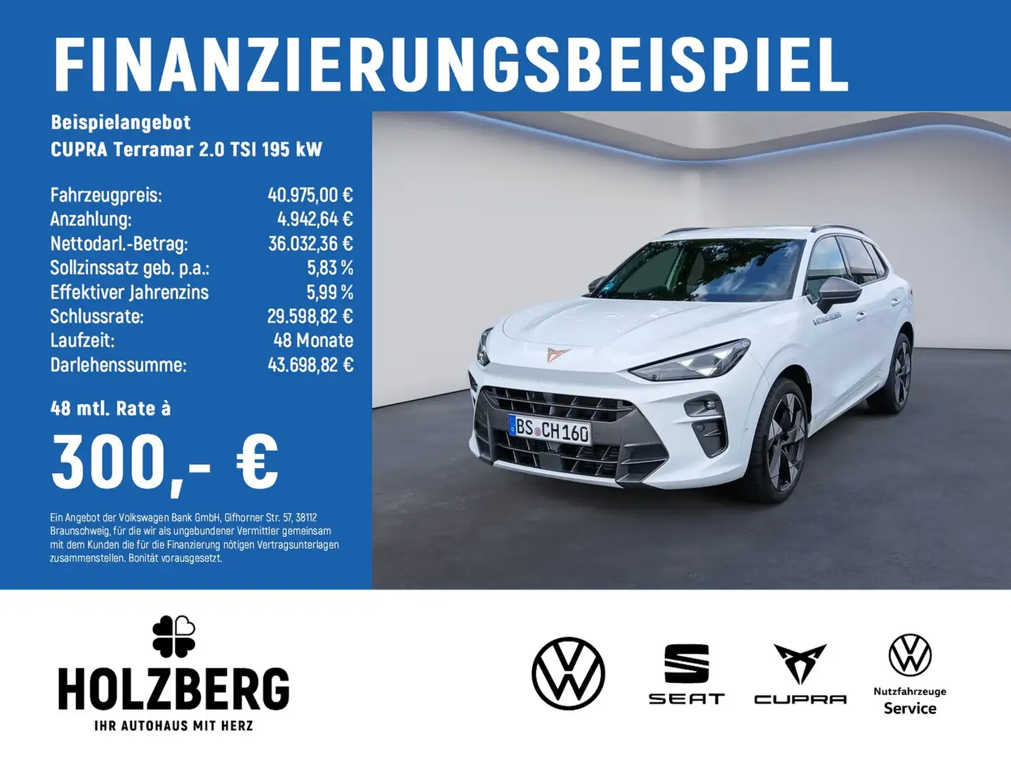 CUPRA Terramar 2.0 TSI 195 kW VZ 4Drive SENNHEISER+AHK Weiß - 2
