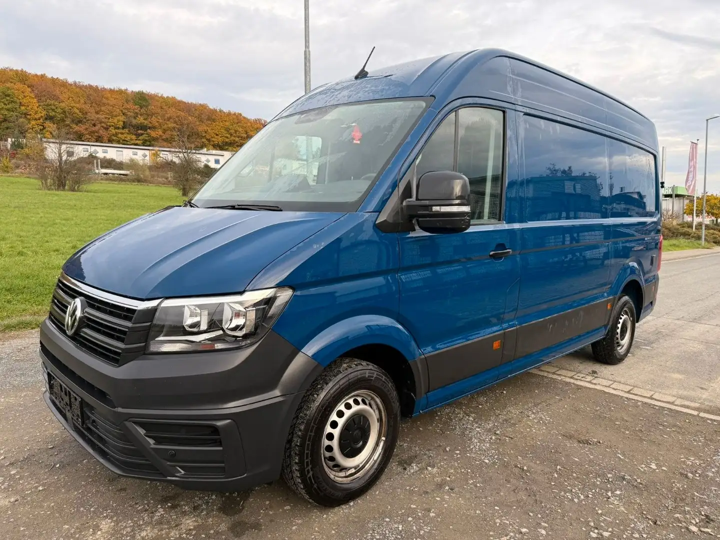 Volkswagen Crafter Kasten 35 mittellang Hochdach FWD Blau - 1