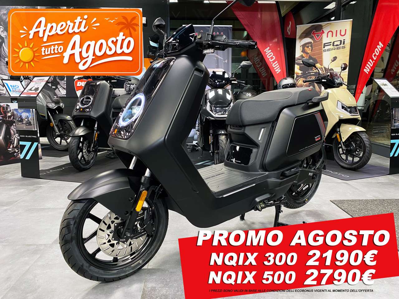 Niu NQix 300 Nuovo PRONTA CONSEGNA con Ecoincentivi