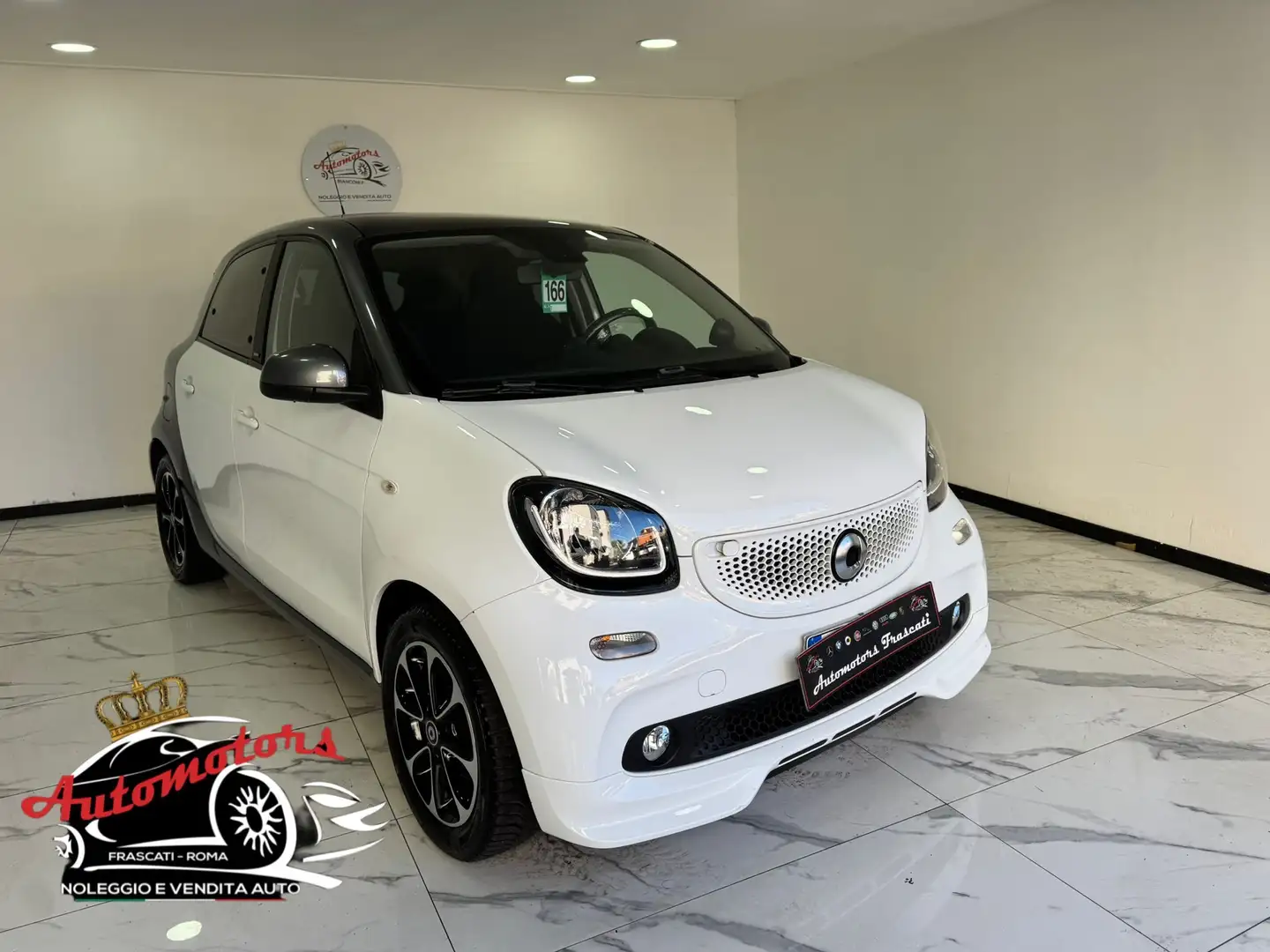 smart forFour 0.9 t Brabus Style 90cv -AUTOM-LED-2018 Bianco - 1
