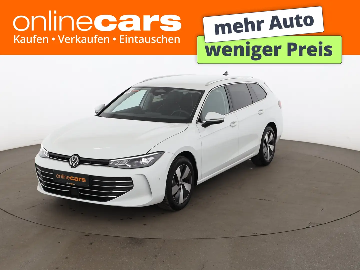 Volkswagen Passat Variant 2.0 TDI Business Aut LED 360-CAM Weiß - 1