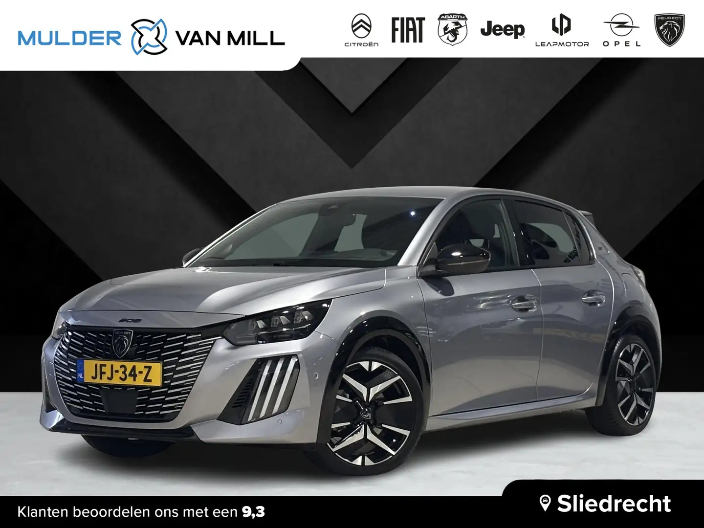 Peugeot 208 GT 1.2 Hybrid 145pk e-DCS6 | NAVI | ADAPTIVE CRUIS Grau - 1