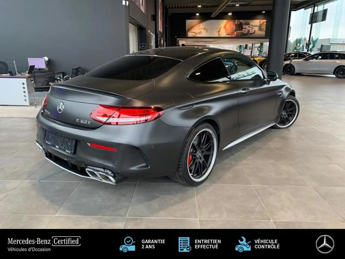 Mercedes-Benz C 63 AMG 63 AMG S Coupé Noir - 2