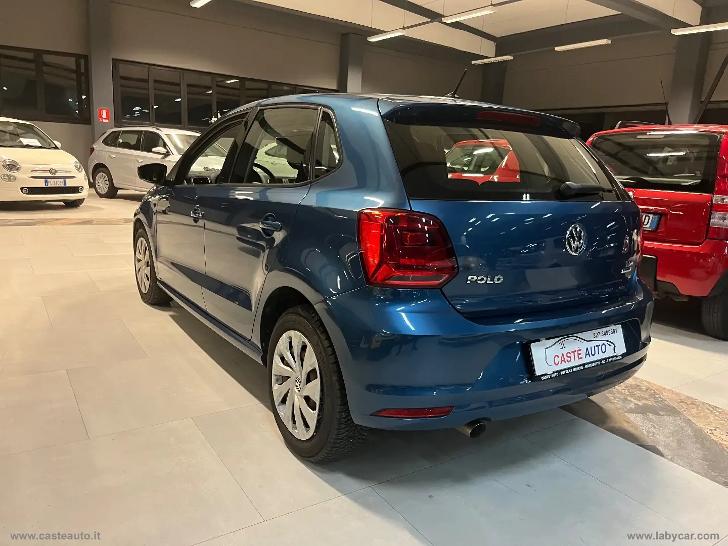 Volkswagen Polo 1.4 TDI 90CV 5p. Comfortline BMT Blauw - 2