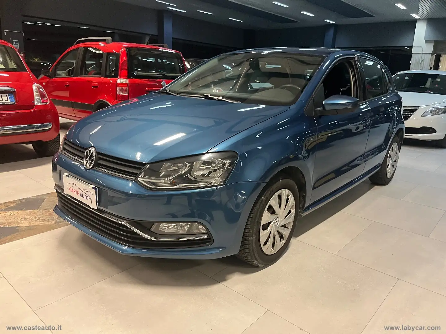 Volkswagen Polo 1.4 TDI 90CV 5p. Comfortline BMT Blauw - 1