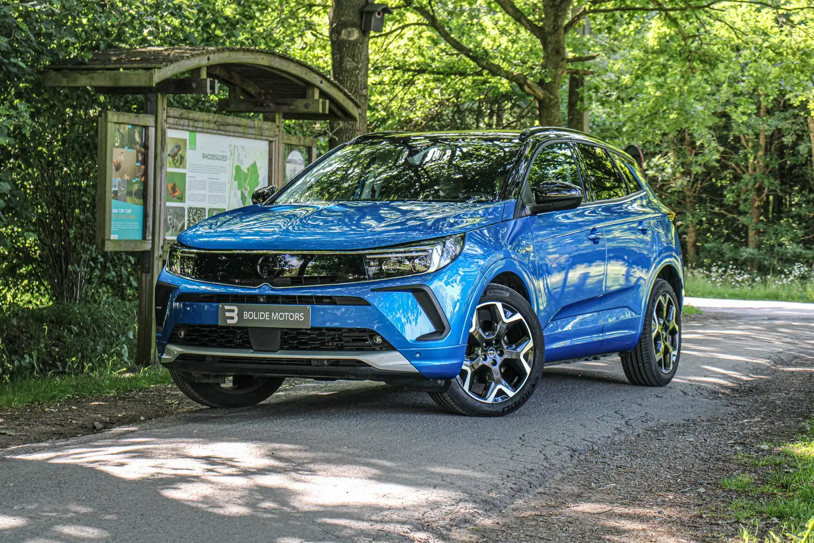 Opel Grandland 1.6 Turbo PHEV Ultimate S *75 aftrekbaar*lage taks Blauw - 1