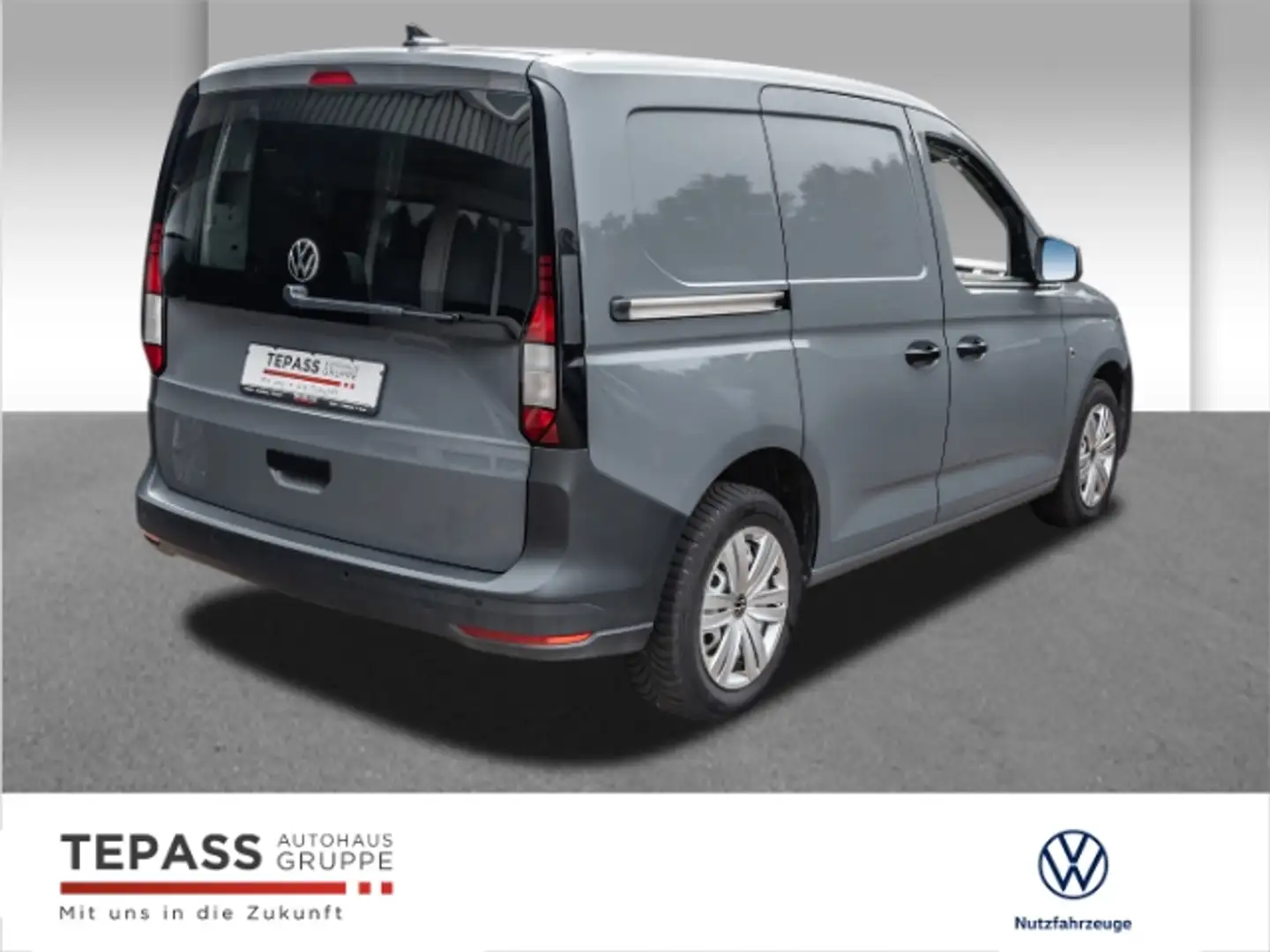 Volkswagen Caddy 2.0l TDI Kastenwagen KLIMA NAVI PDC GRA Gris - 2