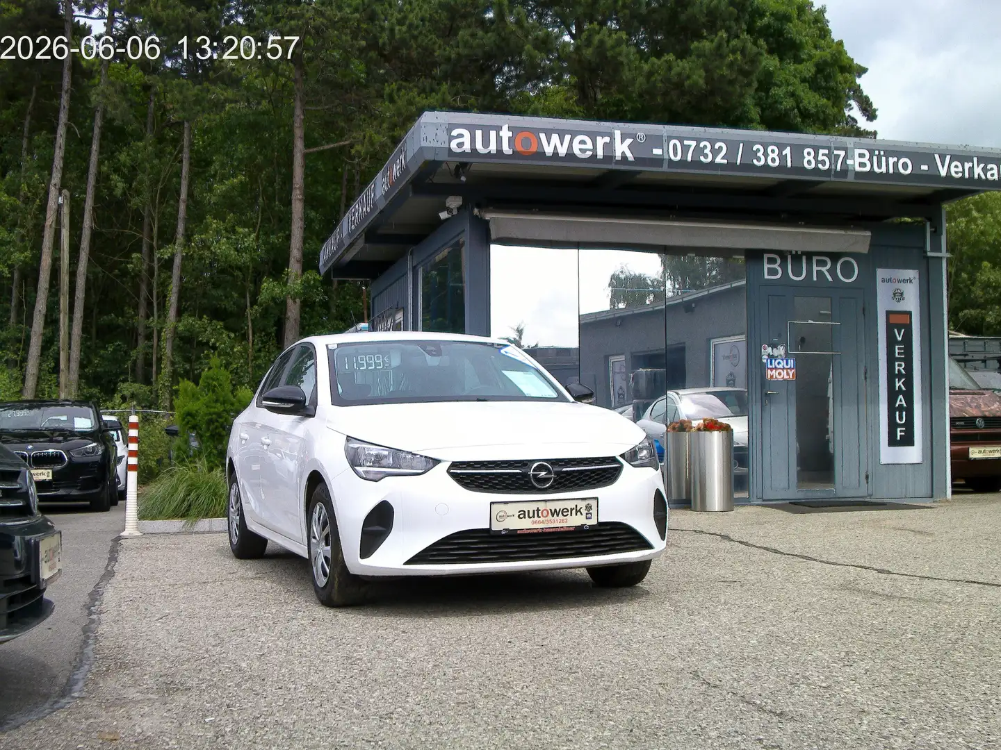 Opel Corsa Basis Weiß - 1