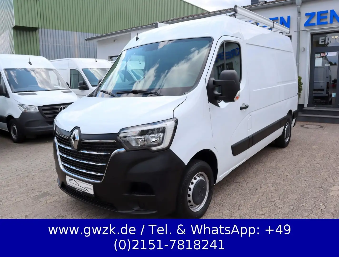Renault Master III Kasten L2H2 330/ Gepäckträger+ Leiter Blanco - 2