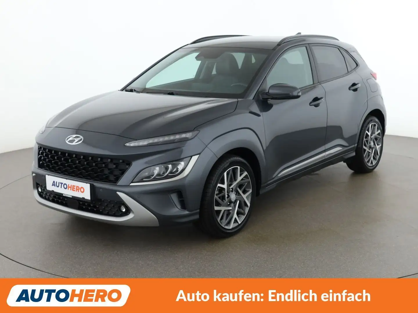 Hyundai KONA 1.6 Hybrid Prestige 2WD Grau - 1