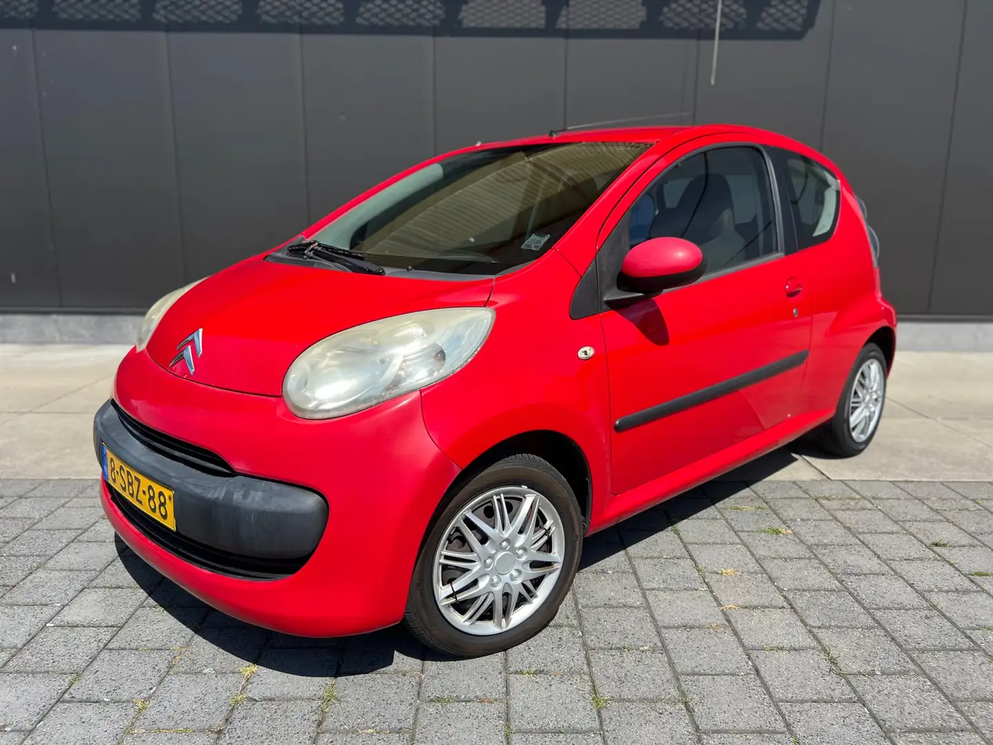 Citroen C1 1.0-12V Séduction|Airco|Nwe APK|Toerentel.|Elektr Rouge - 2