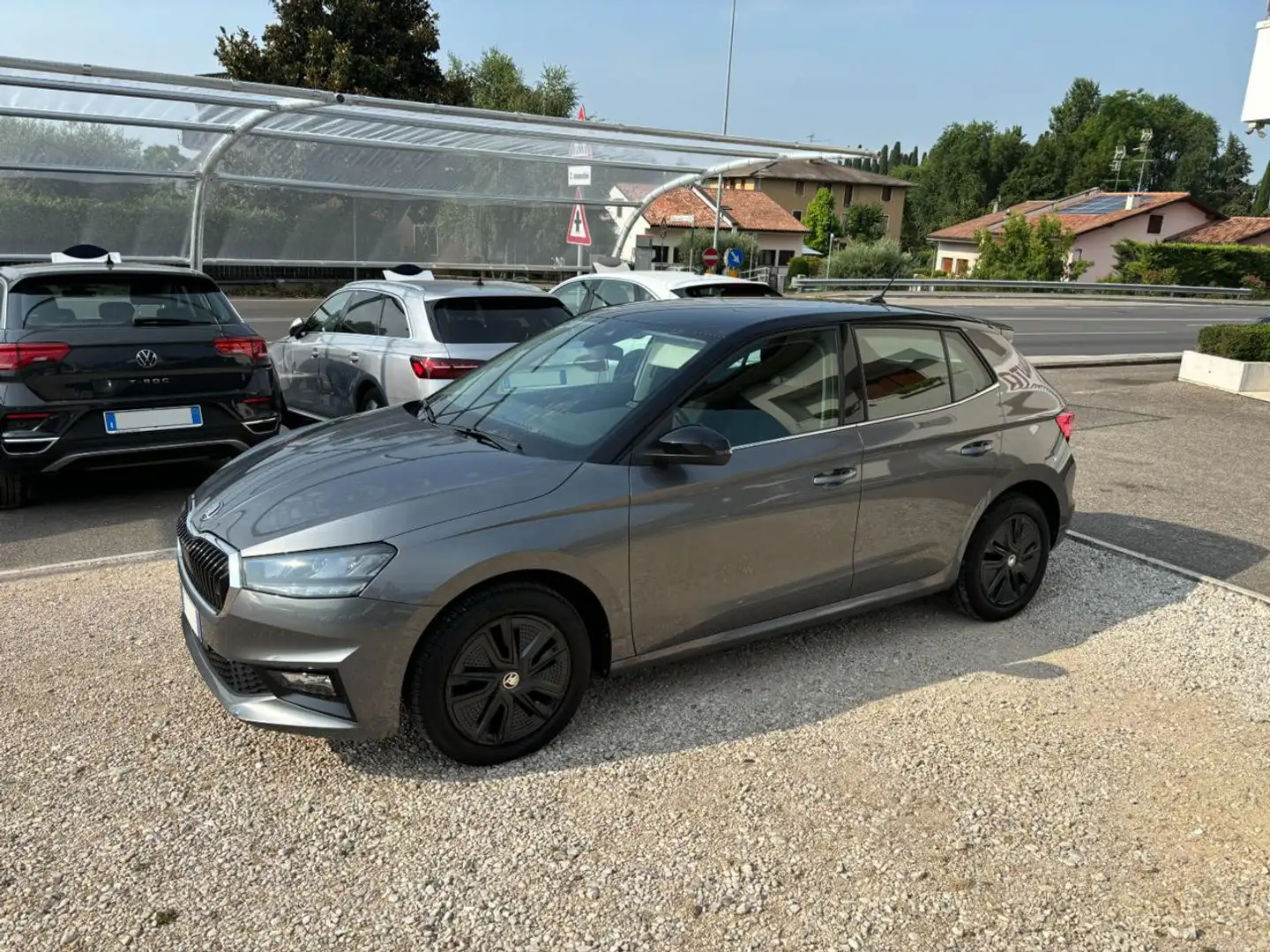 Skoda Fabia 1.0 TSI EVO 95 CV Style NEOPATENTATI Gris - 1