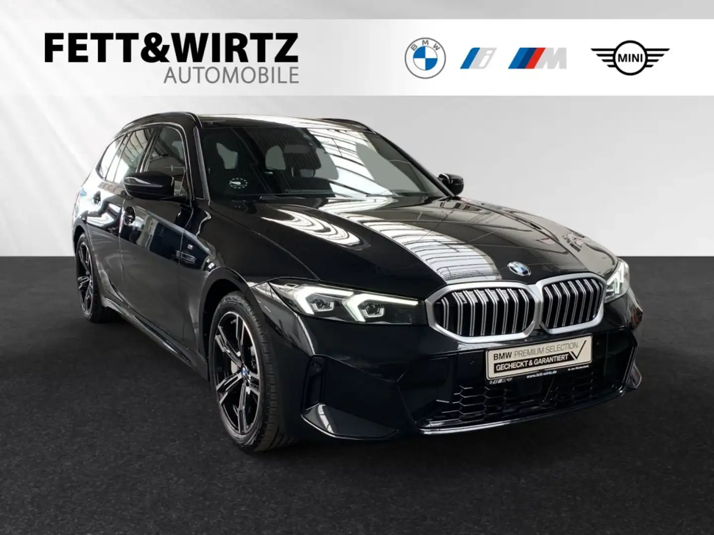BMW 330 i xDrive Touring Allrad|M Sport|Stop&Go|HiFi Schwarz - 1