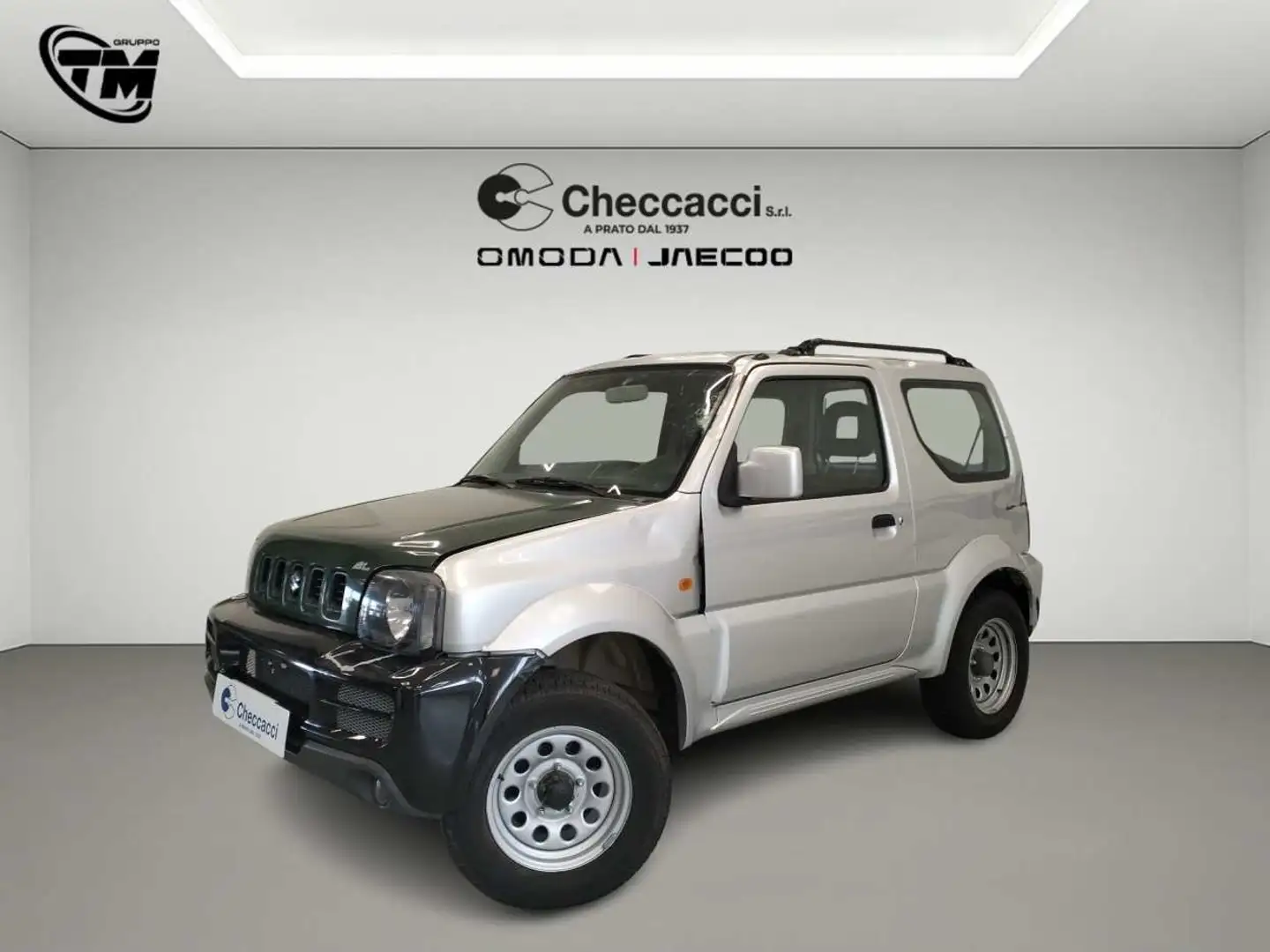 Suzuki Jimny 1.3 16v 4wd * DANNEGGIATO * Срібний - 1