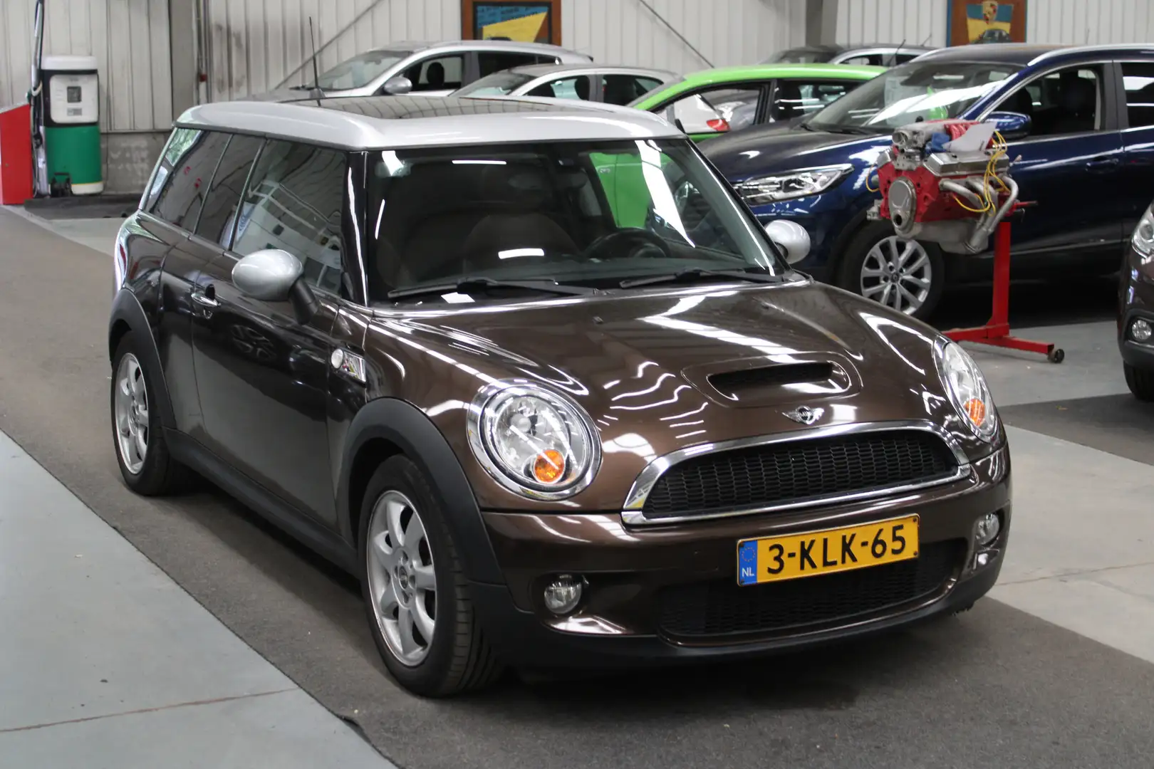 MINI Cooper Clubman Mini 1.6 S-Look Panoramadak, Airco, Cruise control Brun - 2