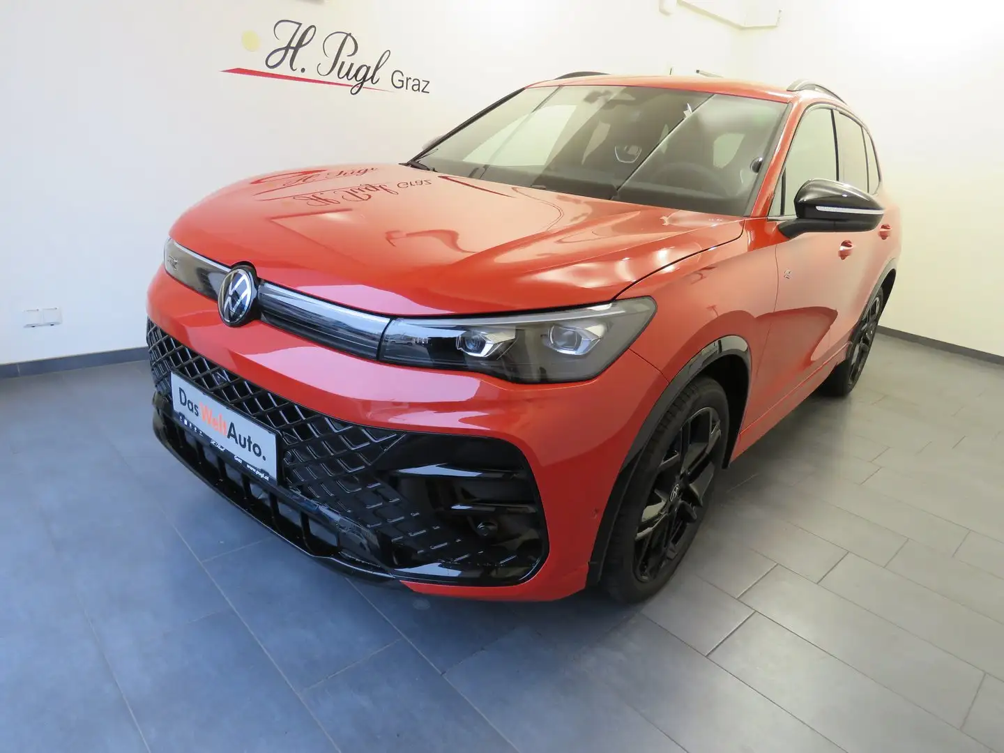 Volkswagen Tiguan R-Line TDI DSG Красный - 2