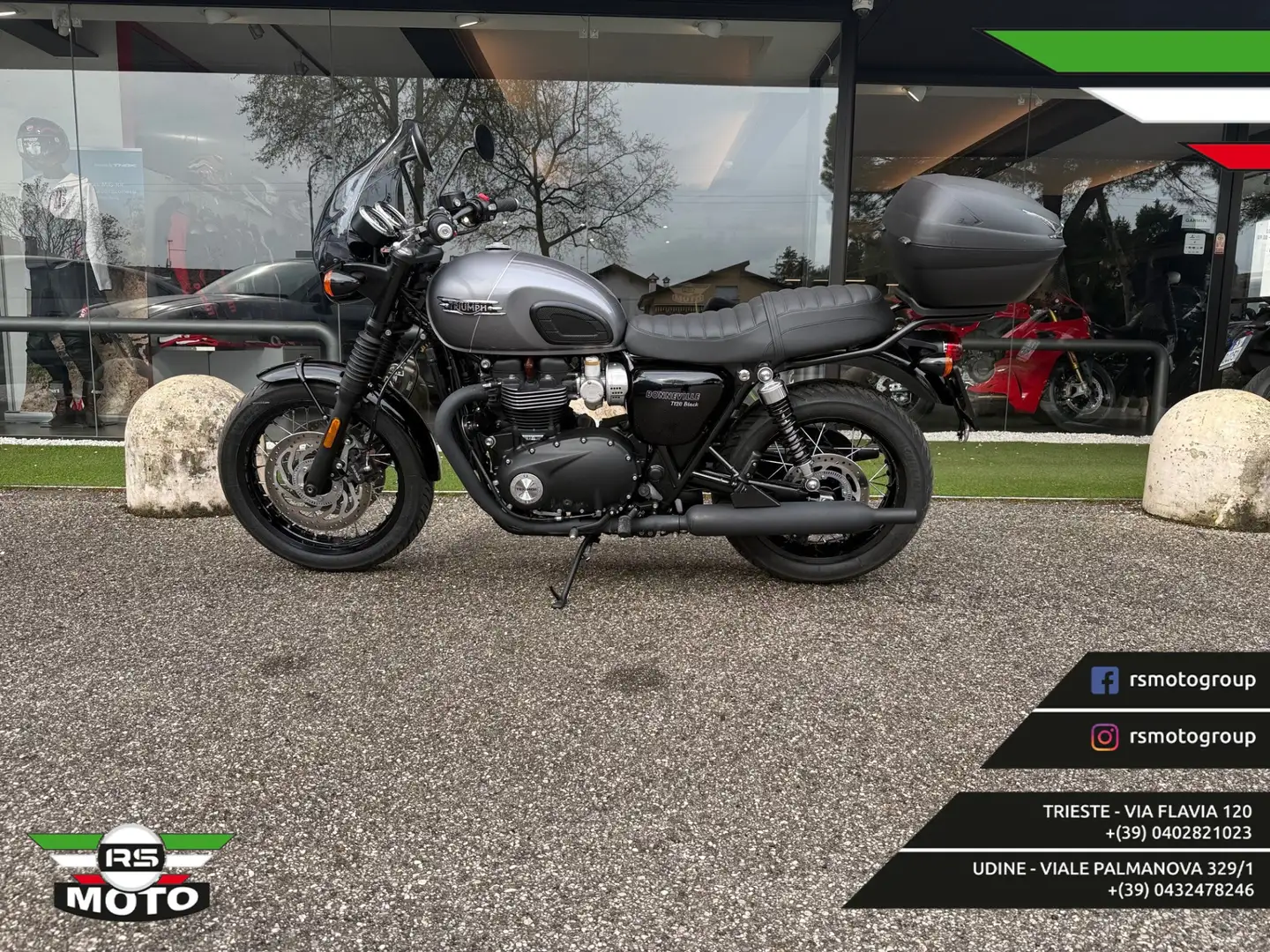 Triumph Bonneville T120 Gris - 1