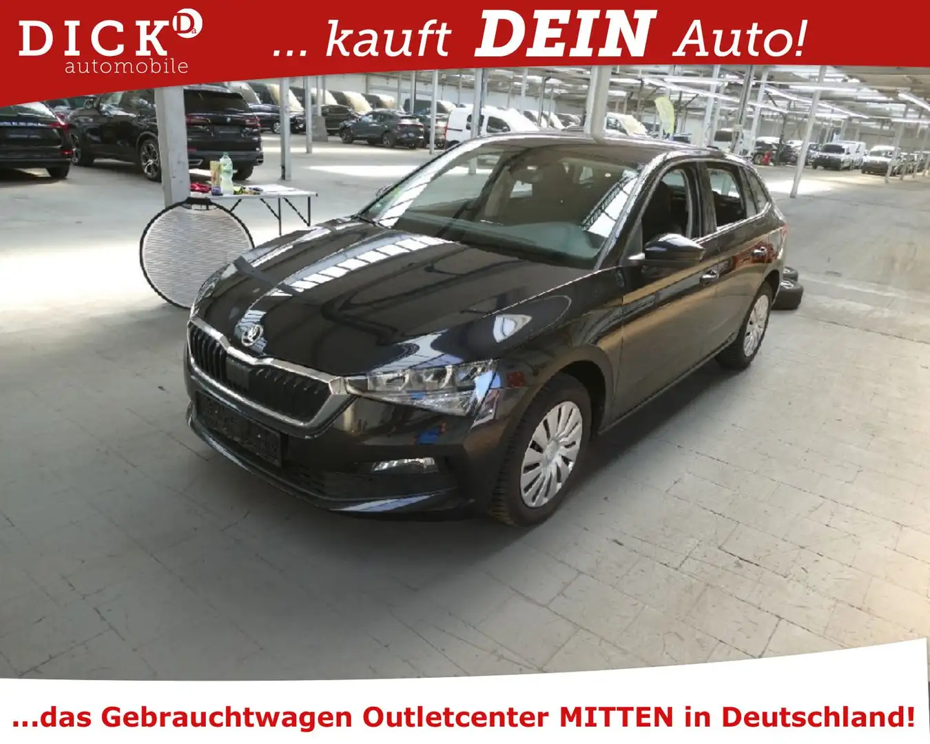 Skoda Scala 1.0 TSI DSG LED/NAVI/VIRTU/SHZ/PDC/8Fa Noir - 1
