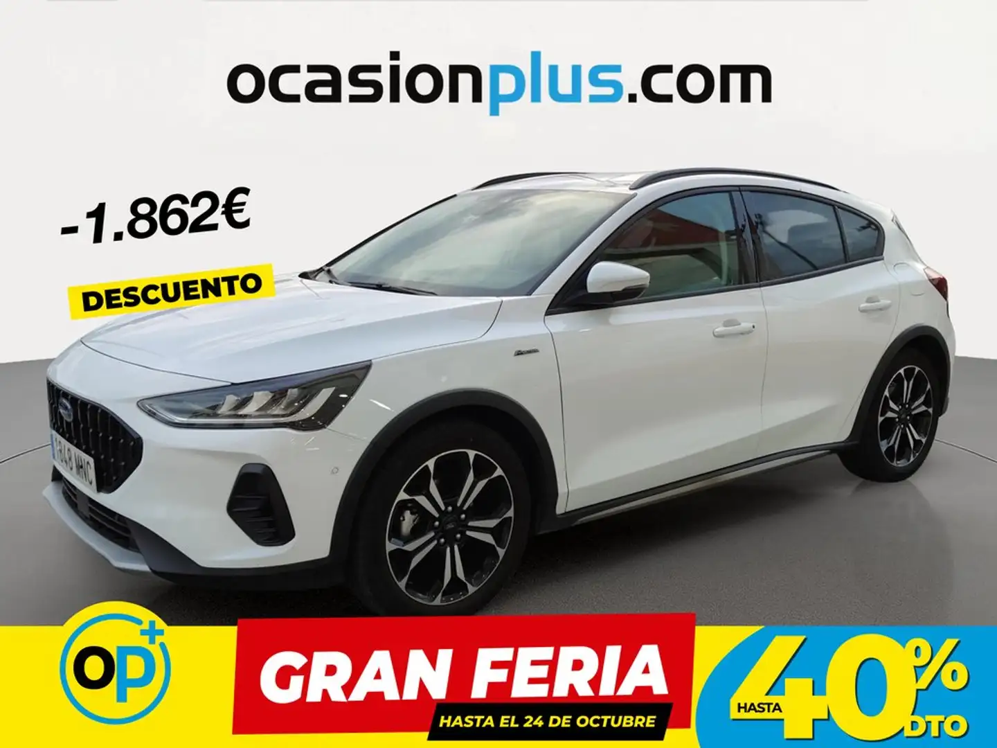 Ford Focus 1.0 Ecoboost MHEV Active X 155 Blanco - 1