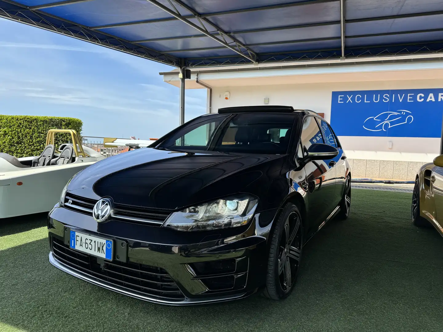 Volkswagen Golf R dynaudio/italiana/tagliandi/tetto apribile/  R 5p Nero - 1