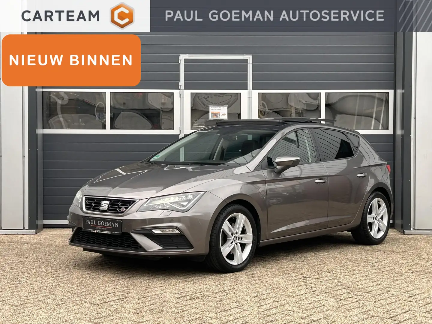 SEAT Leon 1.4 EcoTSI FR Business Intense | Pano | LED | Stoe Gris - 1