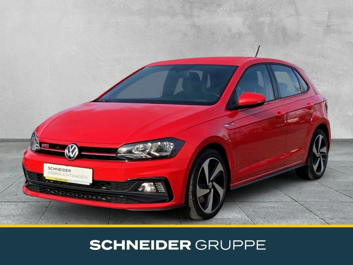 Volkswagen Polo GTI VI 2.0 TSI NAVI+SHZ+PDC+KLIMA+TOUCH+GTI Rot - 1