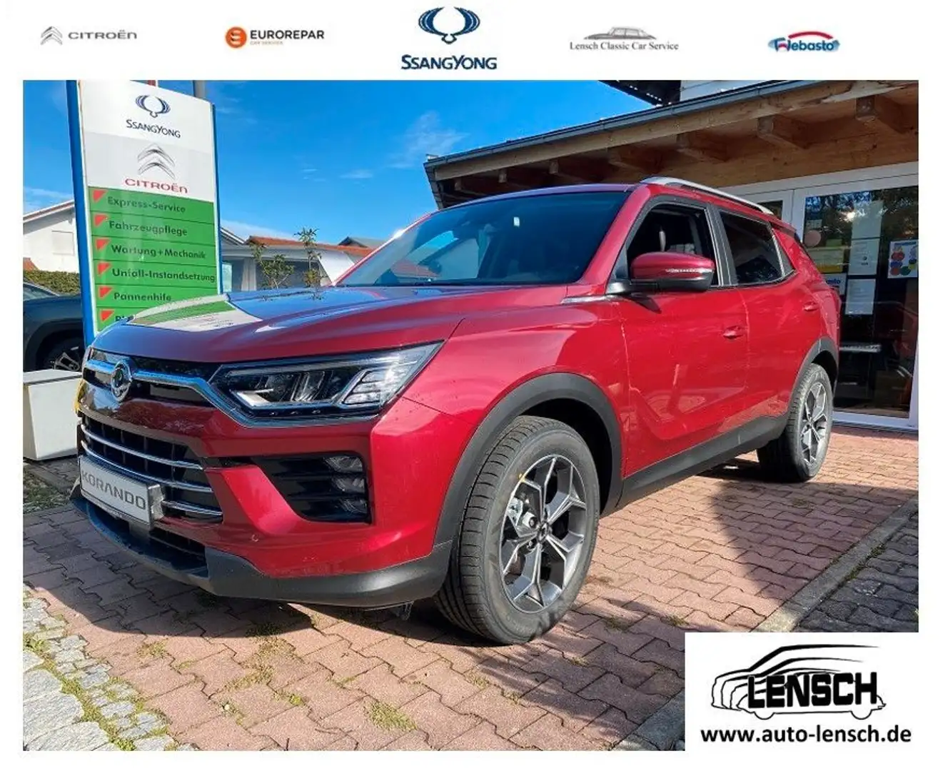 SsangYong Korando Quartz 1.6D Automatik 2WD *Navi*LED* Rood - 1
