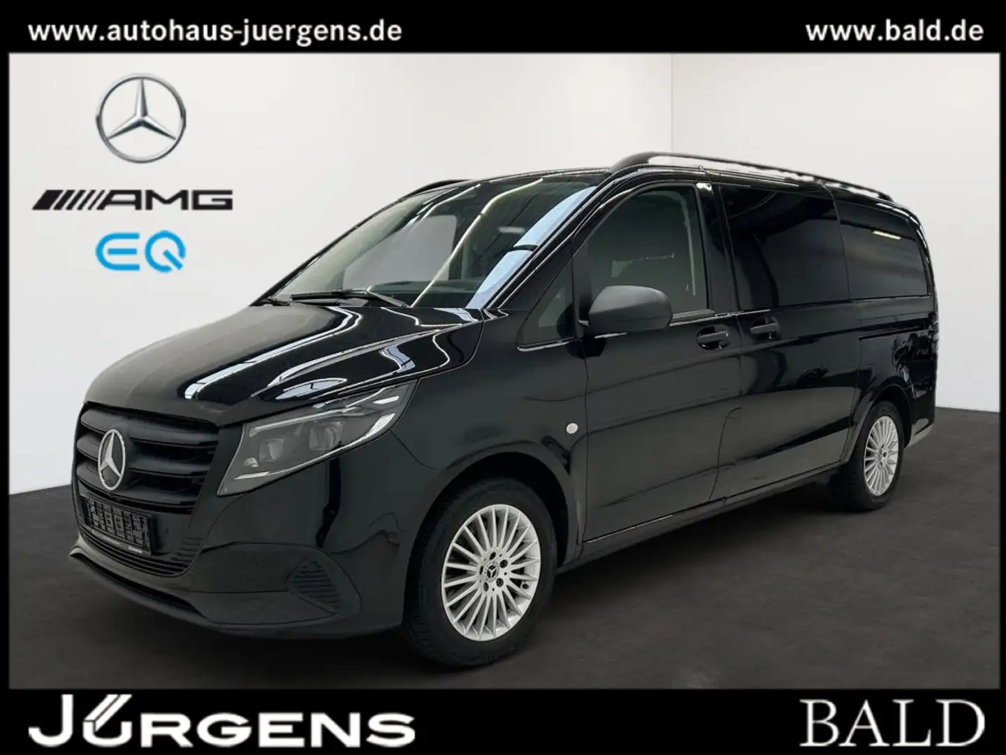 Mercedes-Benz Vito 119 Tourer/PRO/MOPF/Navi/MBUX/Totw/SHZ/Temp Schwarz - 1