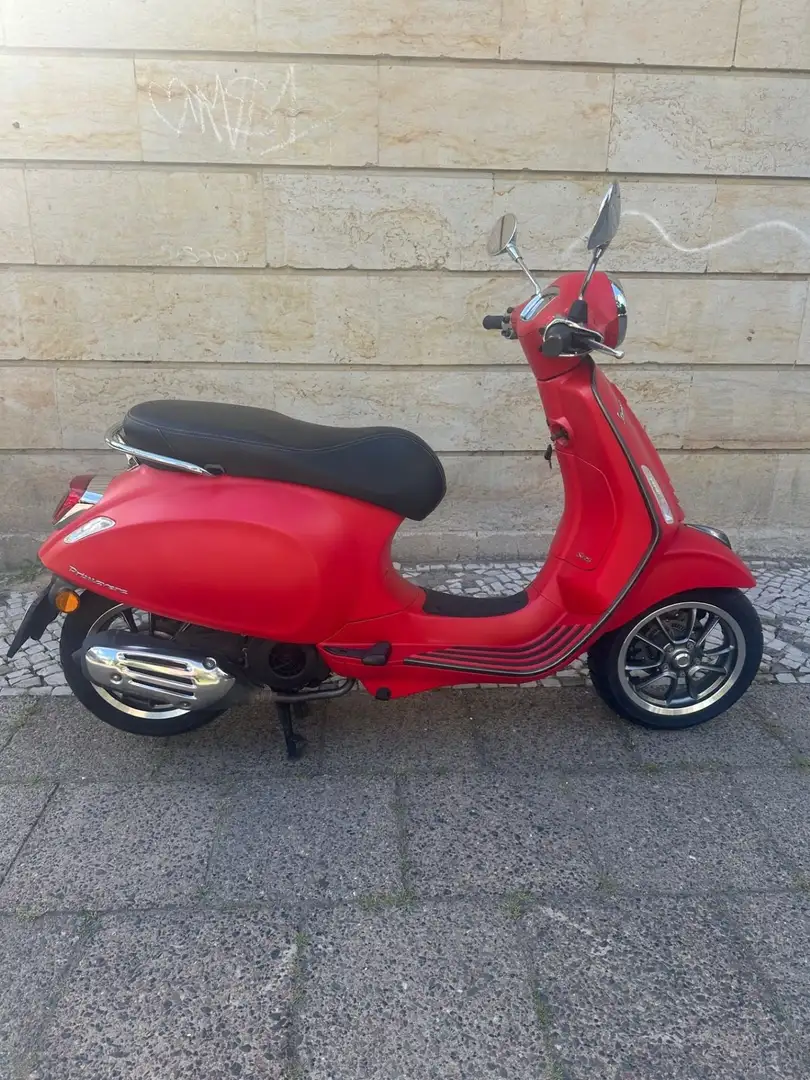 Piaggio Vespa Primavera 125 E4 ABS S Red 896 Rood - 2